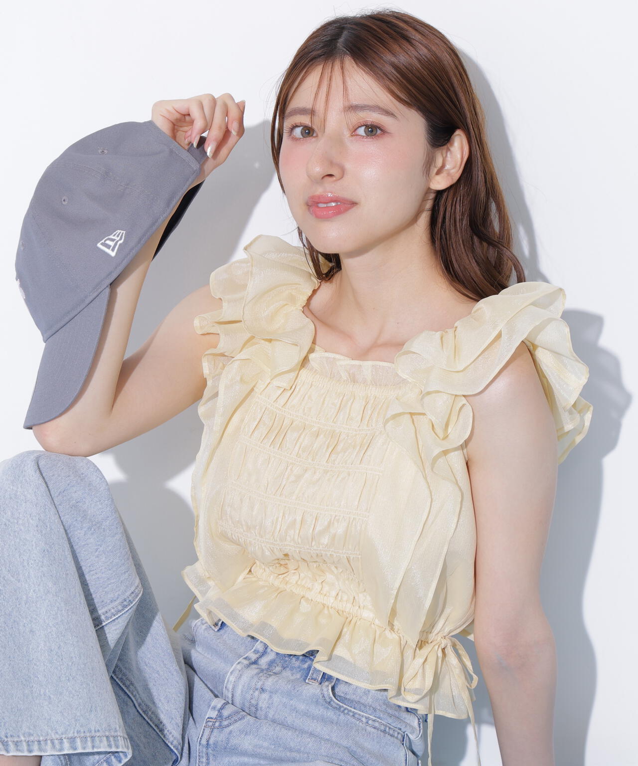161cm 着用サイズ:FR