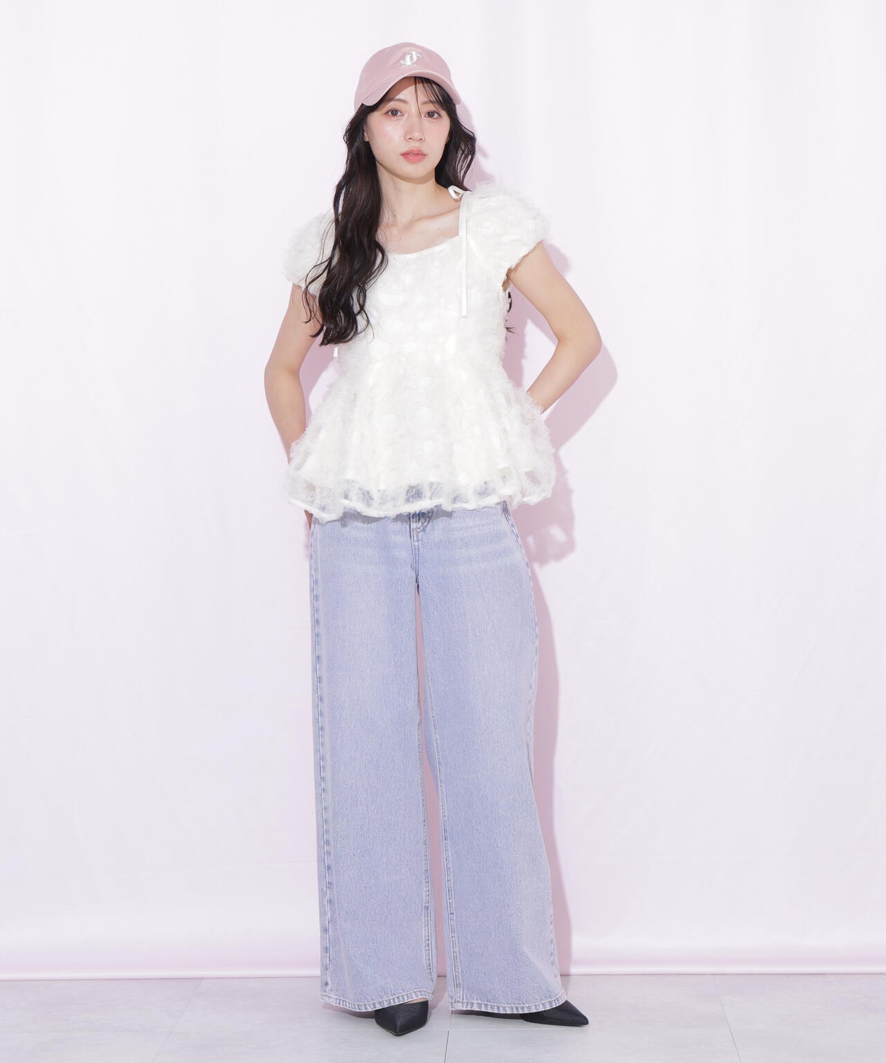 160cm 着用サイズ:FR