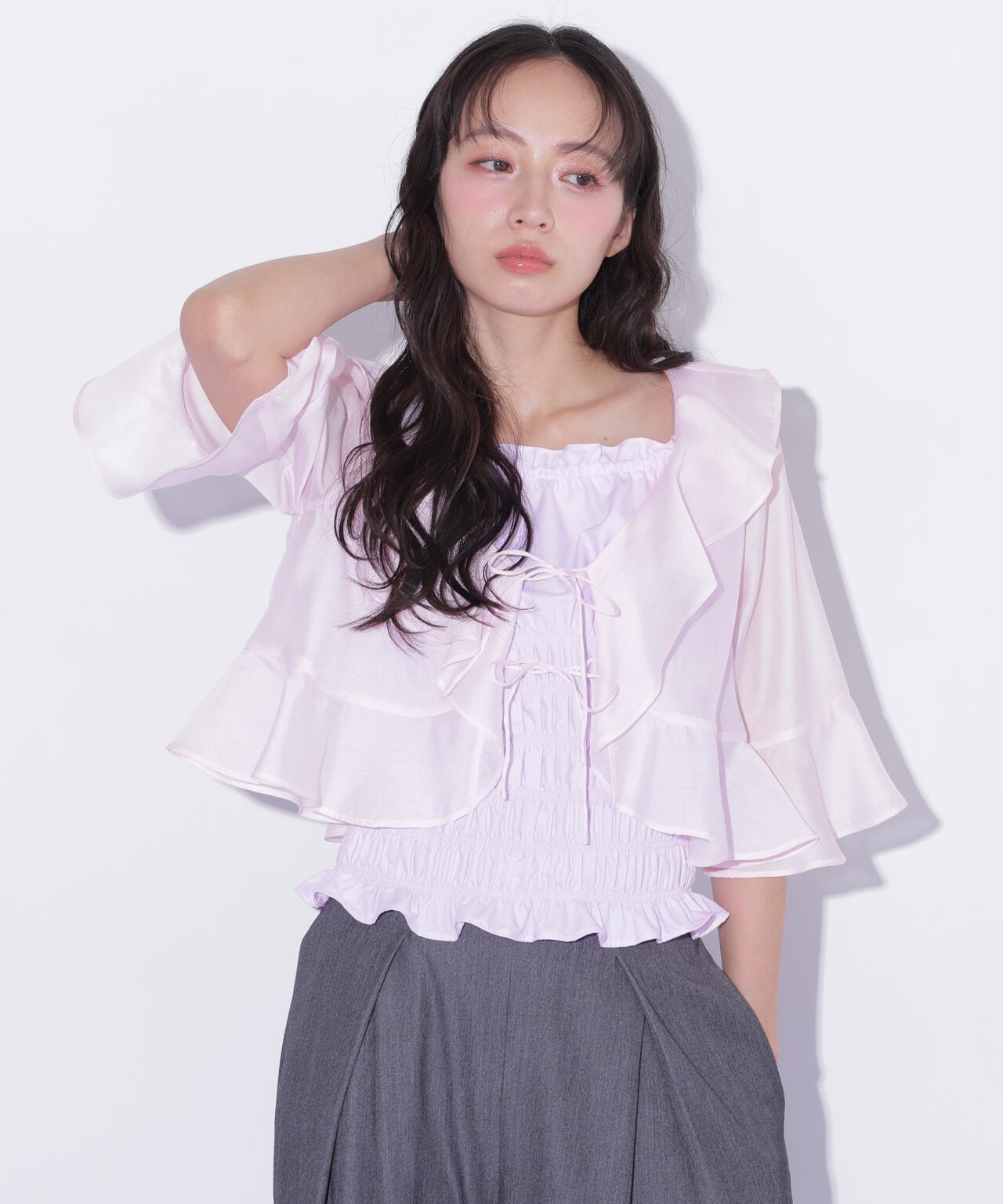 160cm 着用サイズ:FR