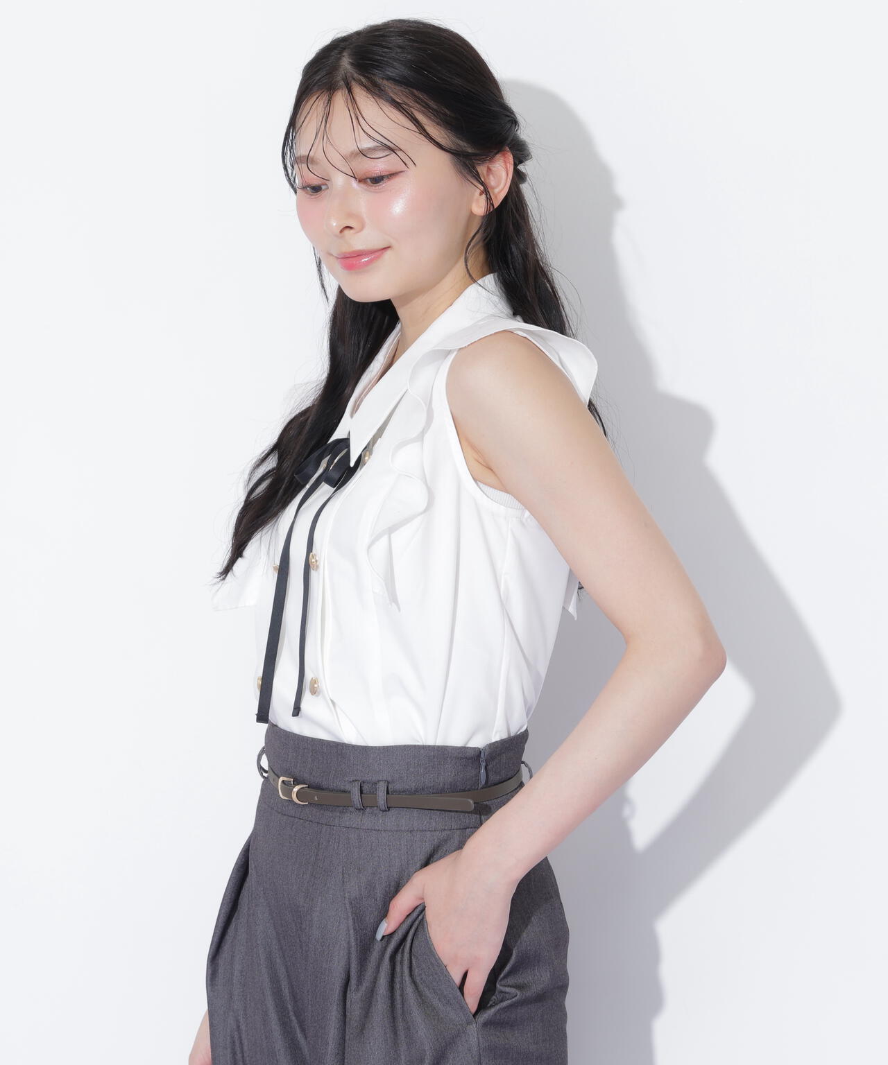 162cm 着用サイズ:FR