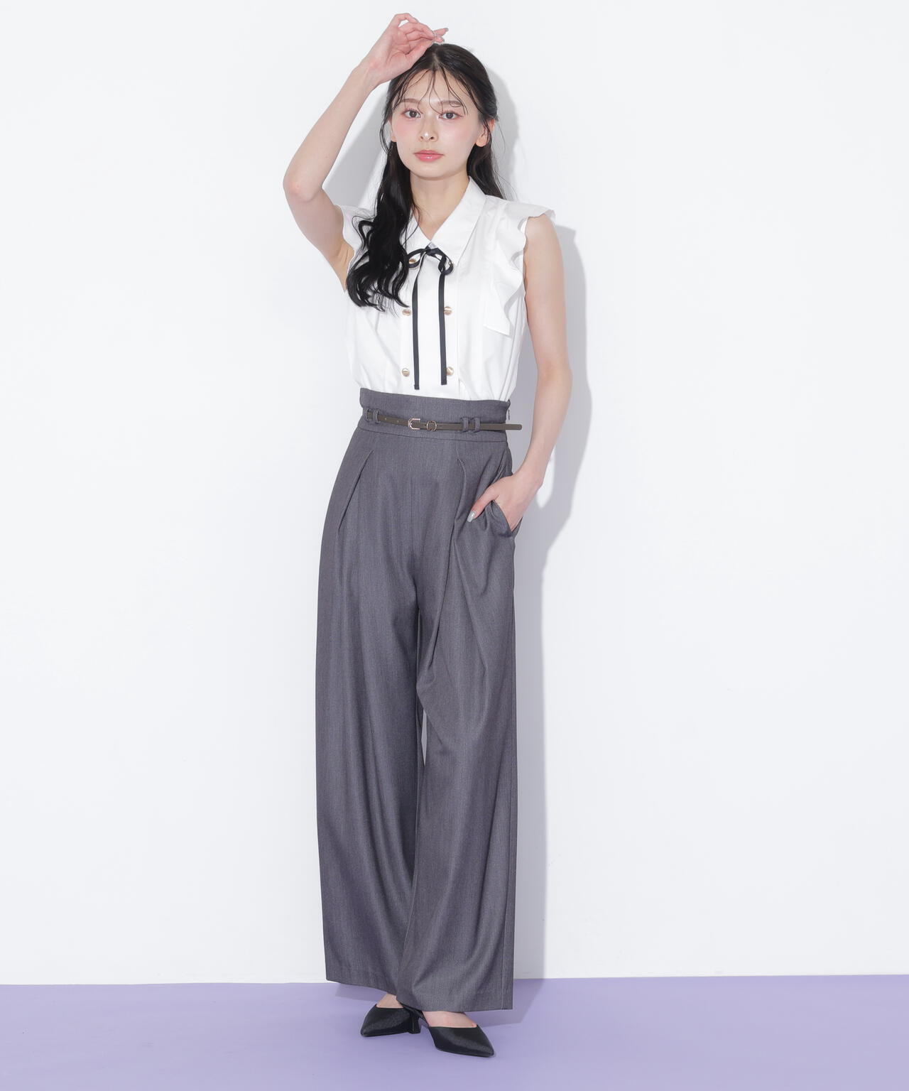 162cm 着用サイズ:FR