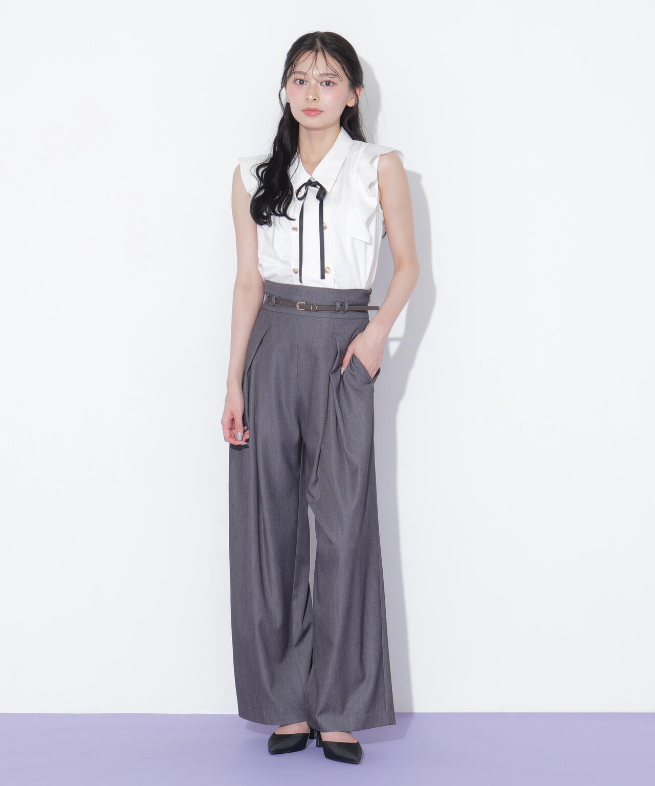 162cm 着用サイズ:FR