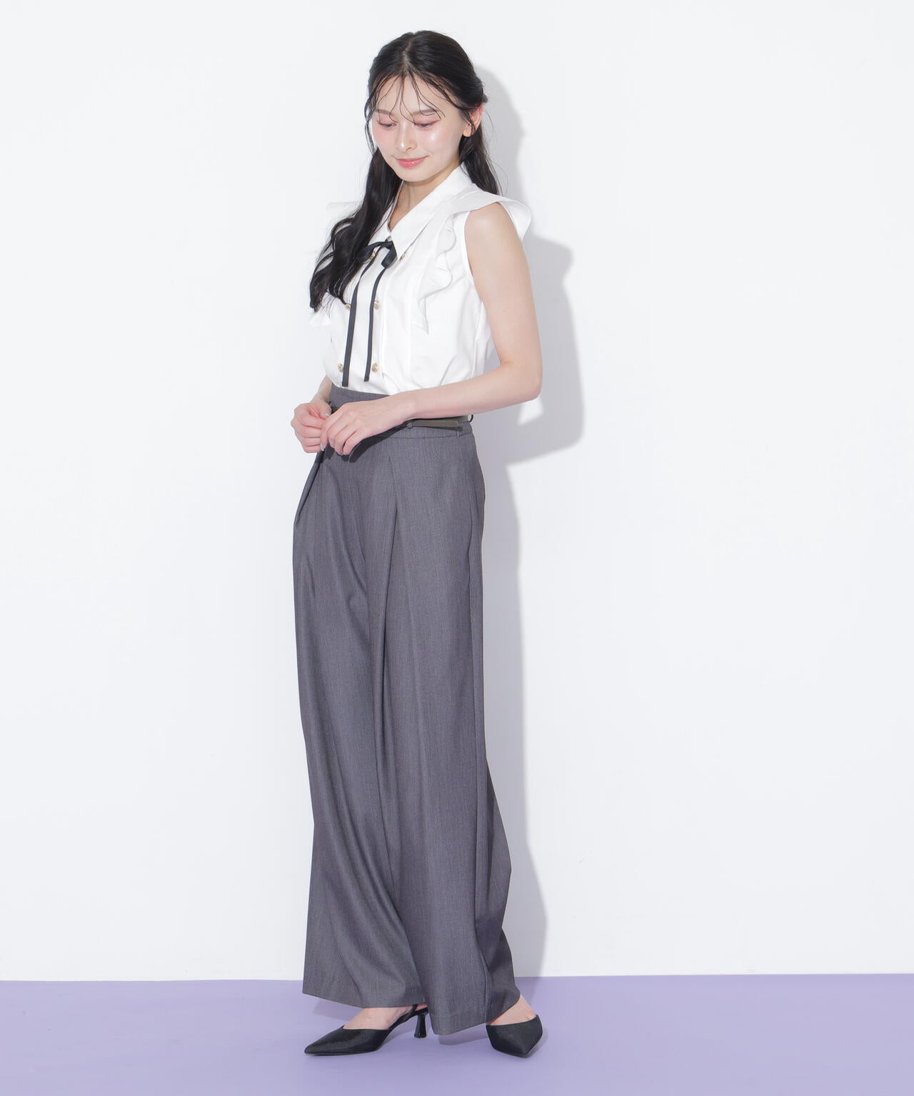 162cm 着用サイズ:FR