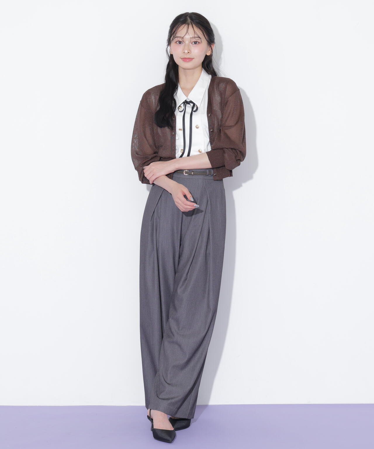 162cm 着用サイズ:FR