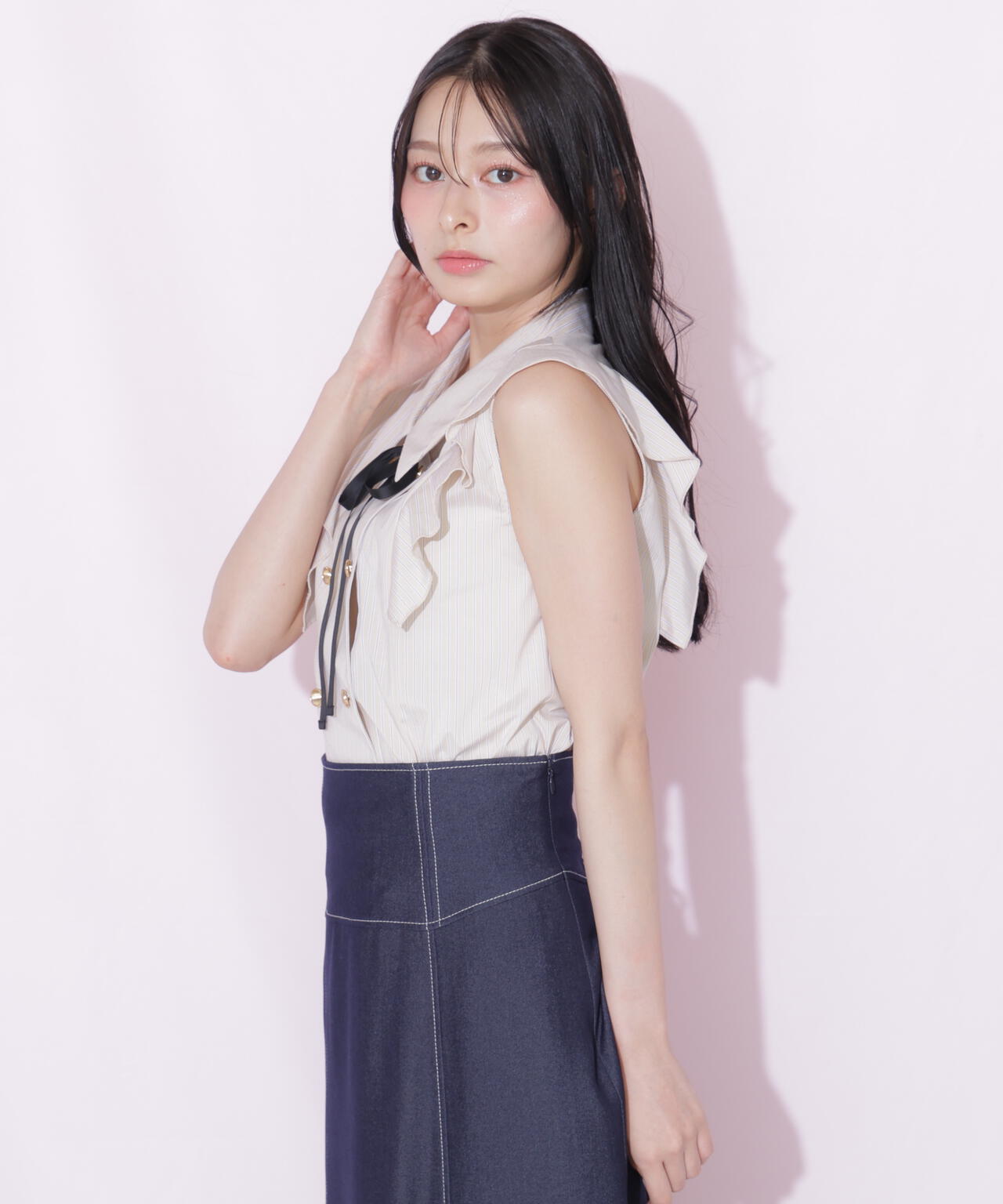 162cm 着用サイズ:FR