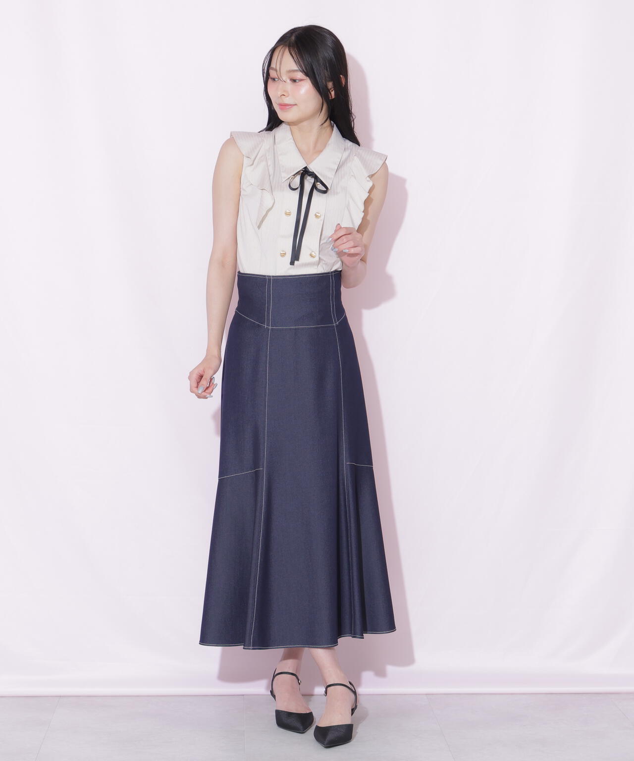 162cm 着用サイズ:FR