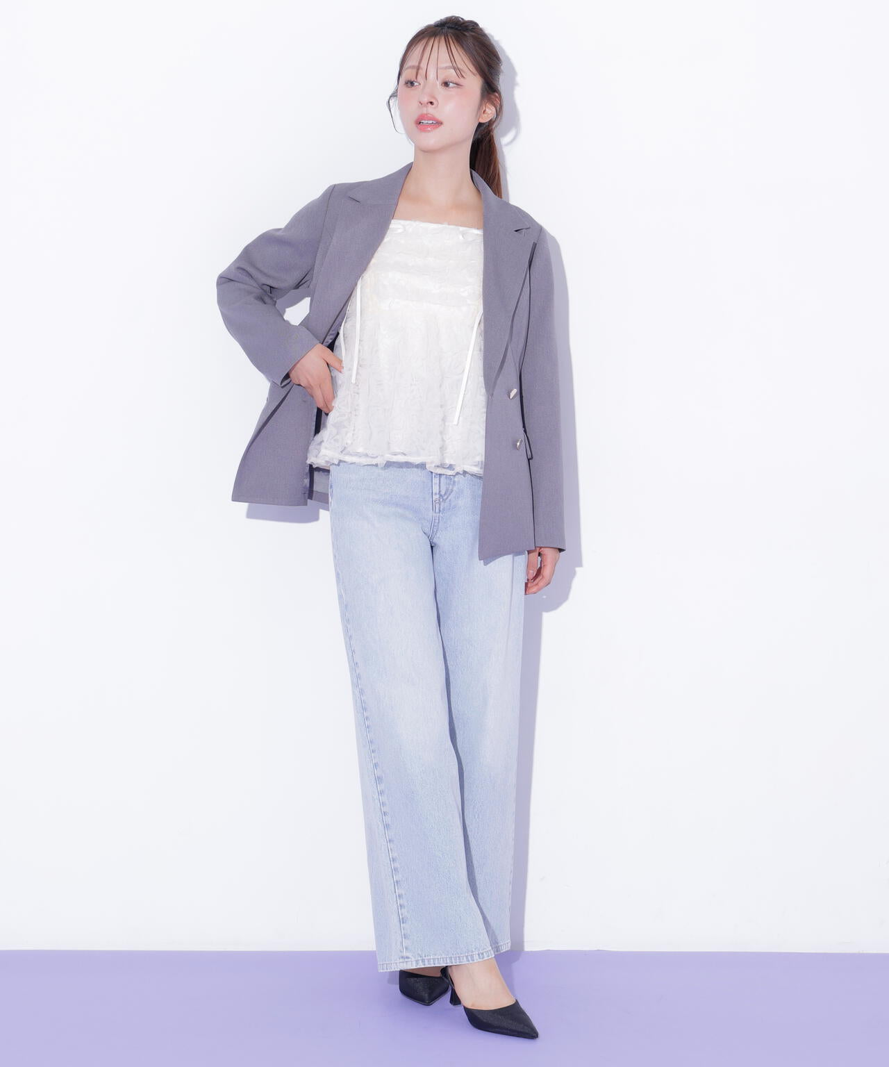 170cm 着用サイズ:FR