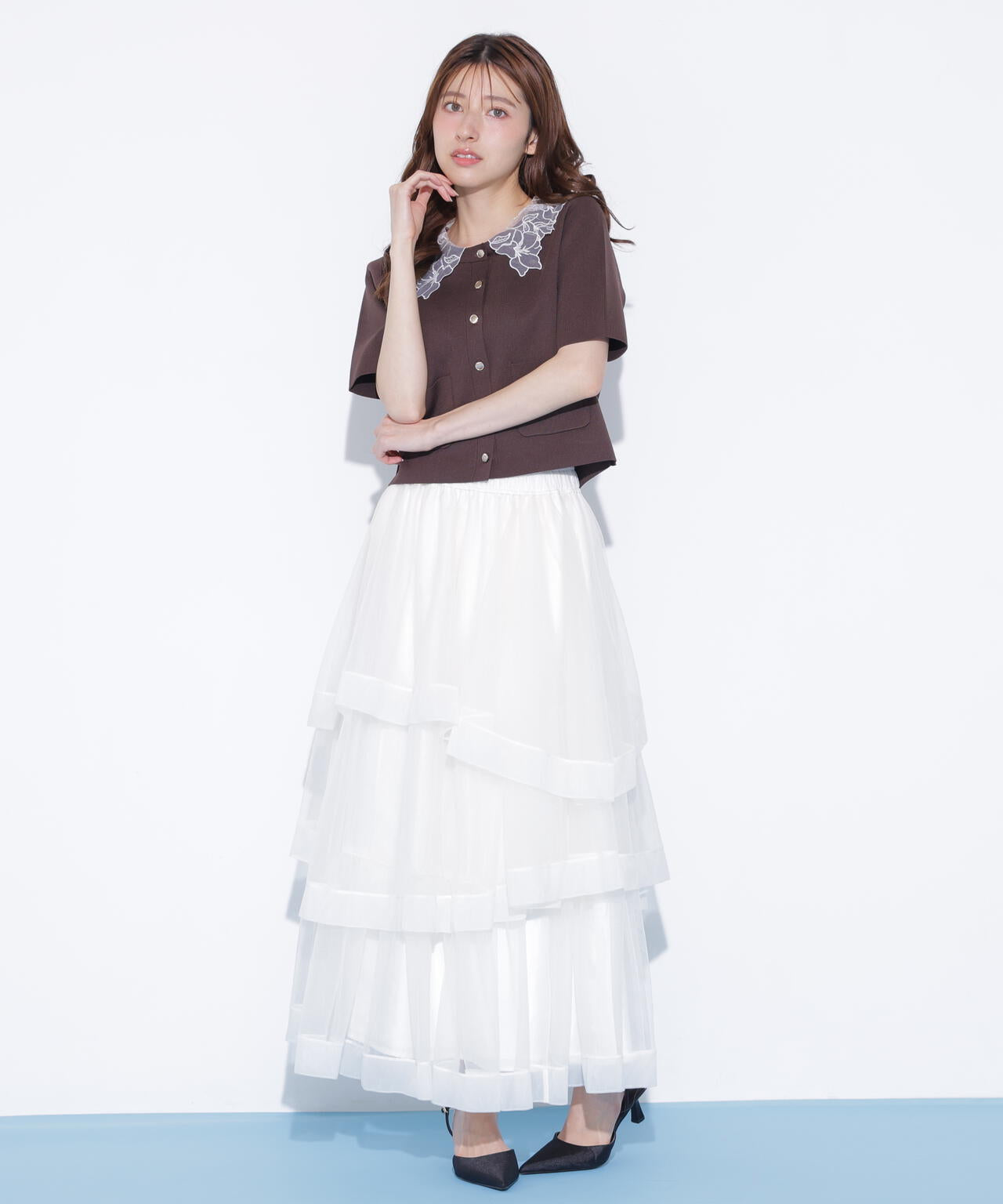 161cm 着用サイズ:FR