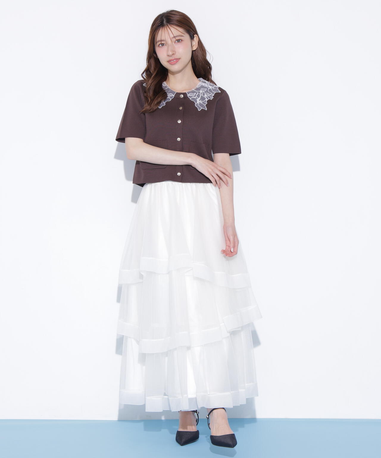 161cm 着用サイズ:FR