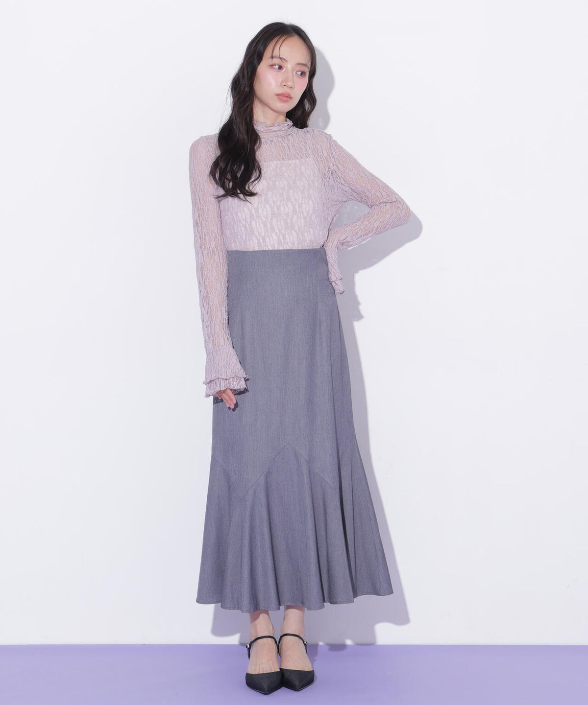 160cm 着用サイズ:FR