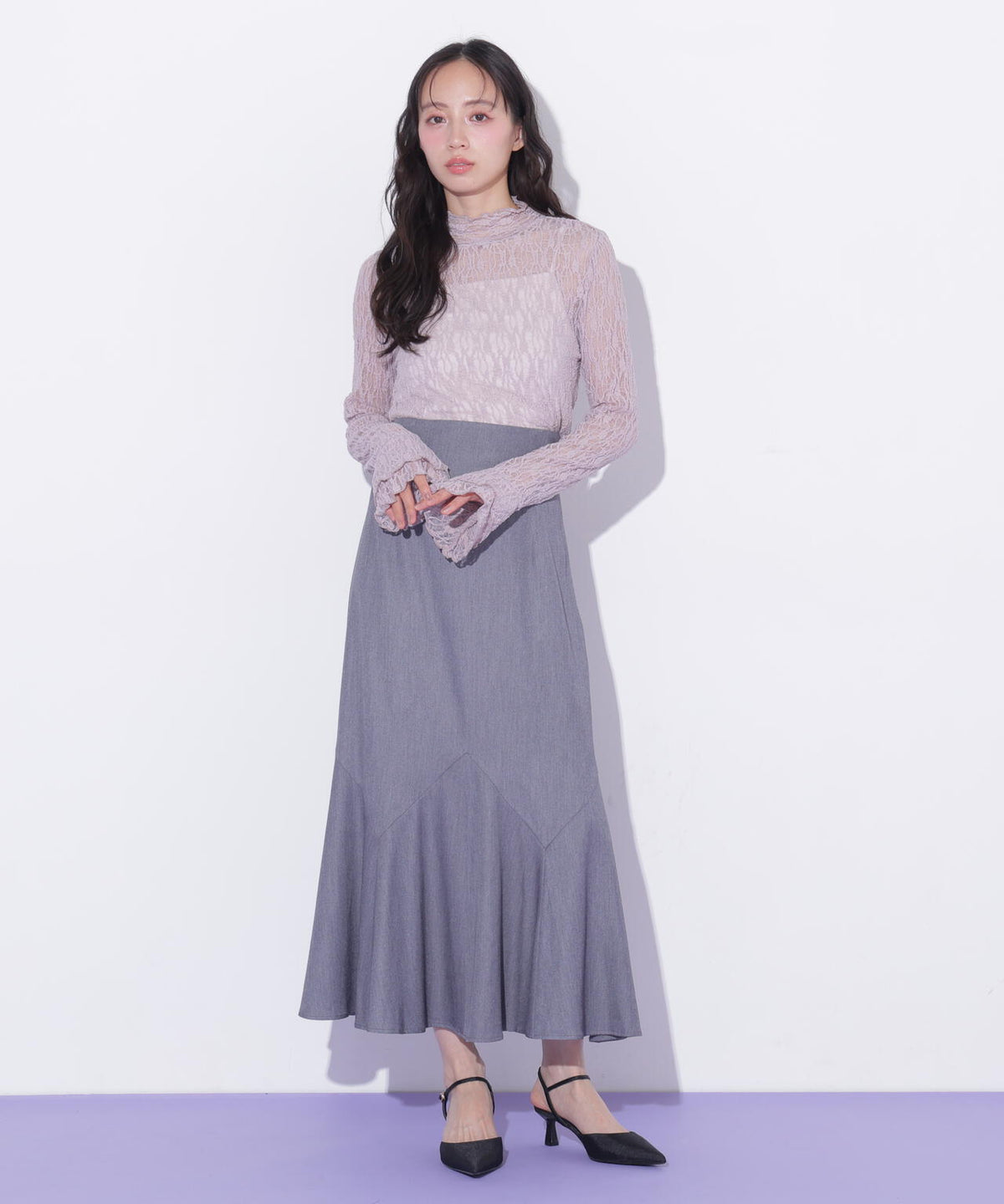 160cm 着用サイズ:FR