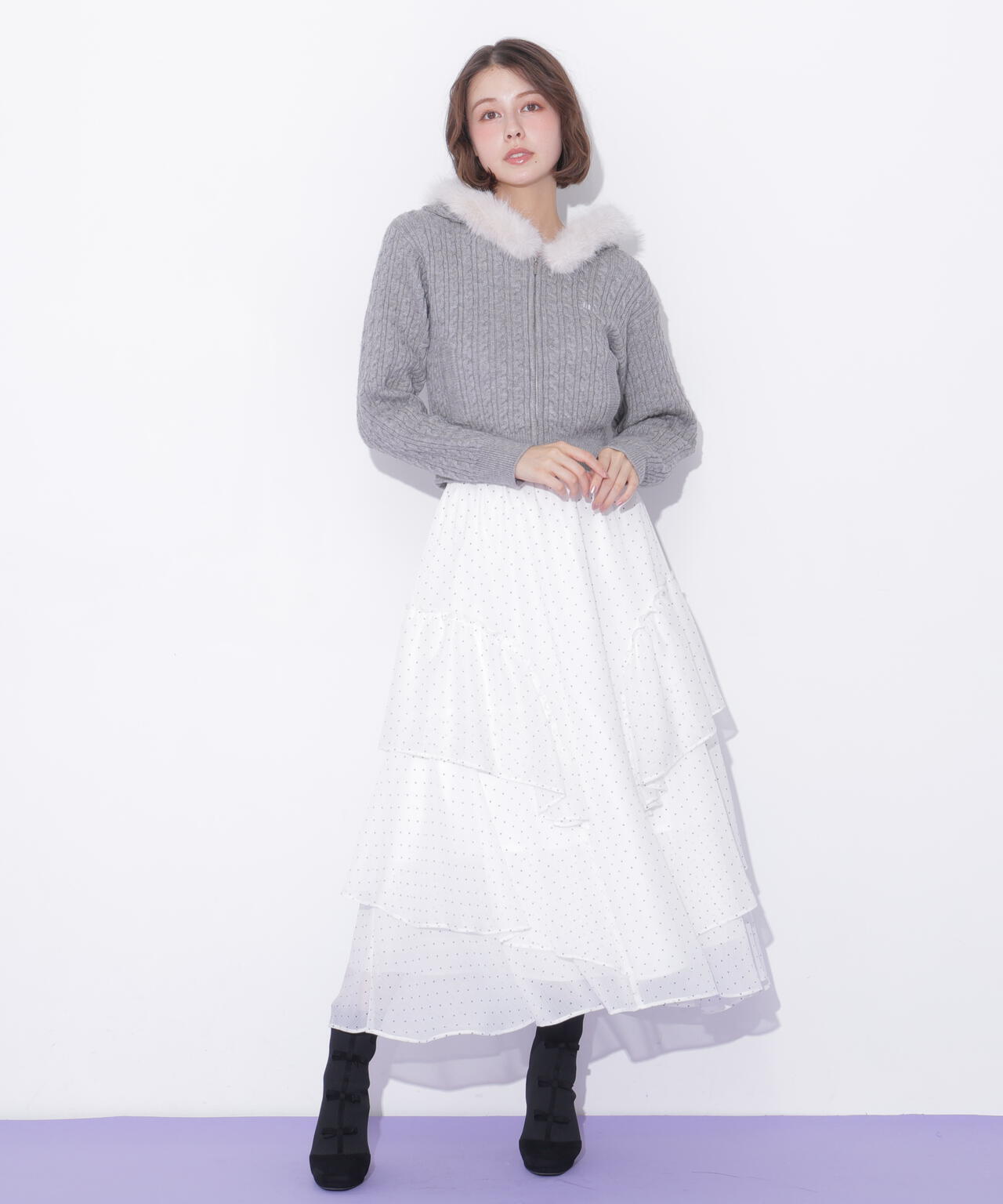 167cm 着用サイズ:FR