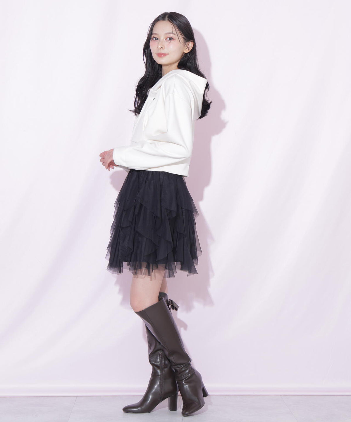 162cm 着用サイズ:FR
