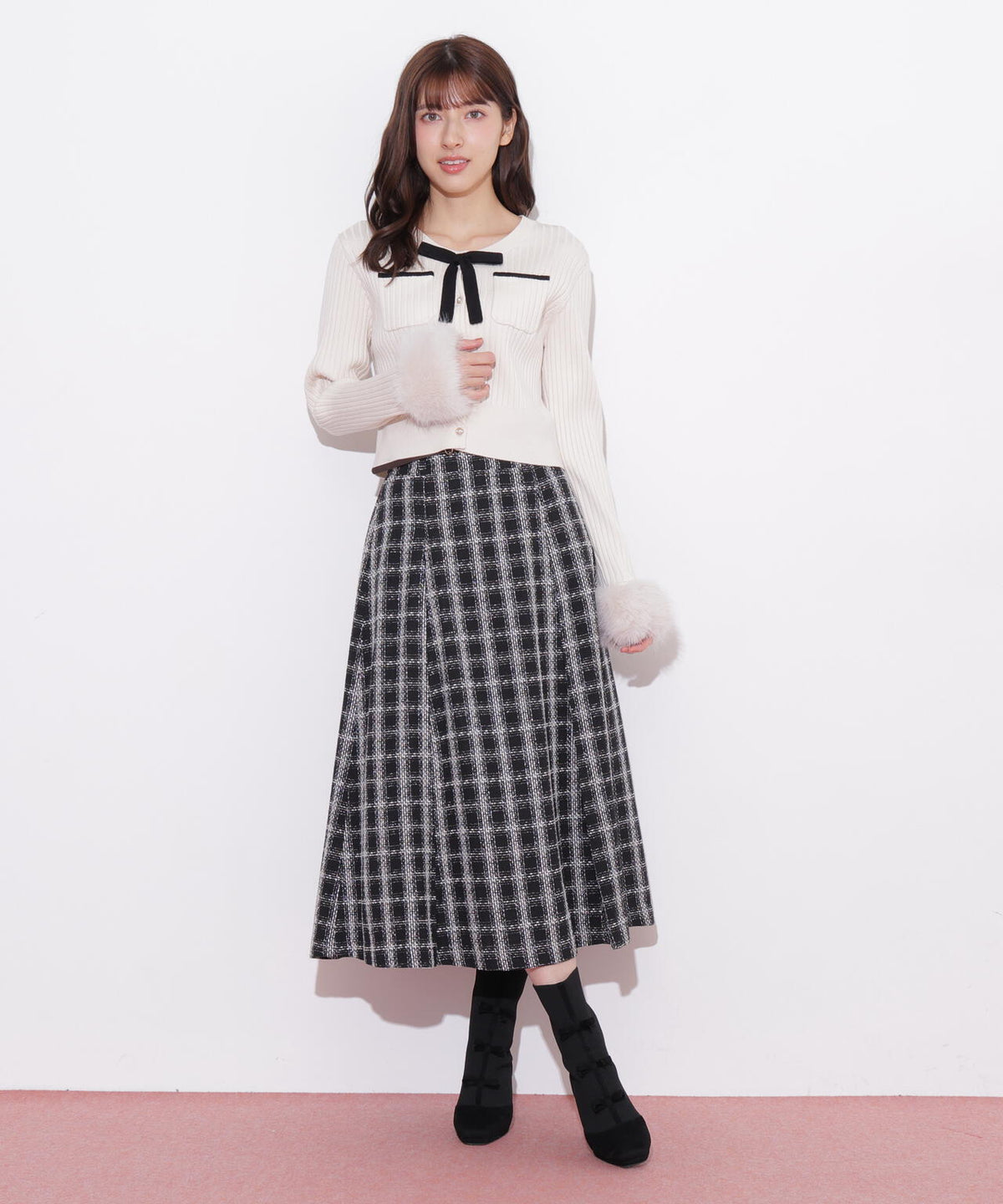 161cm 着用サイズ:FR