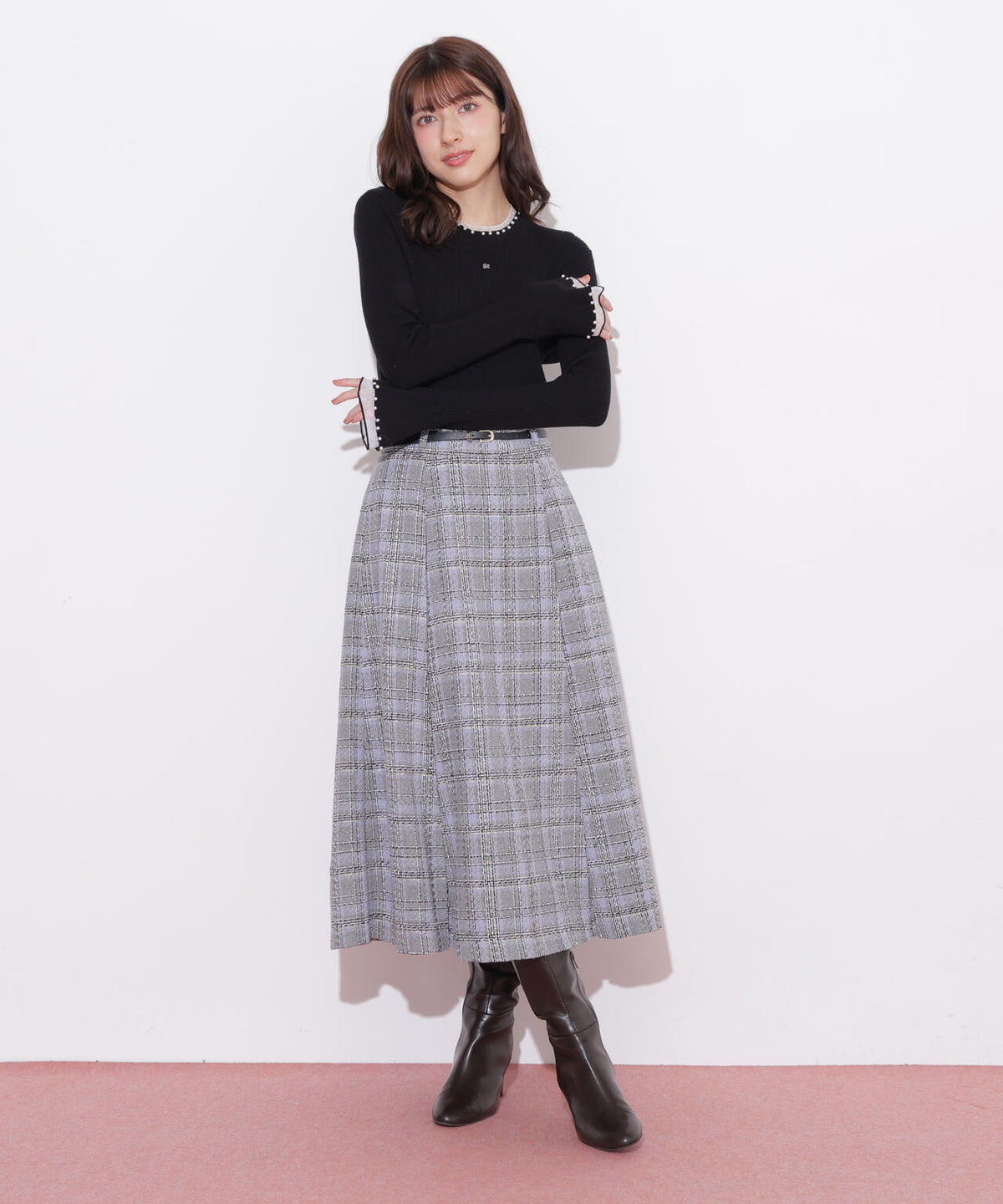161cm 着用サイズ:FR
