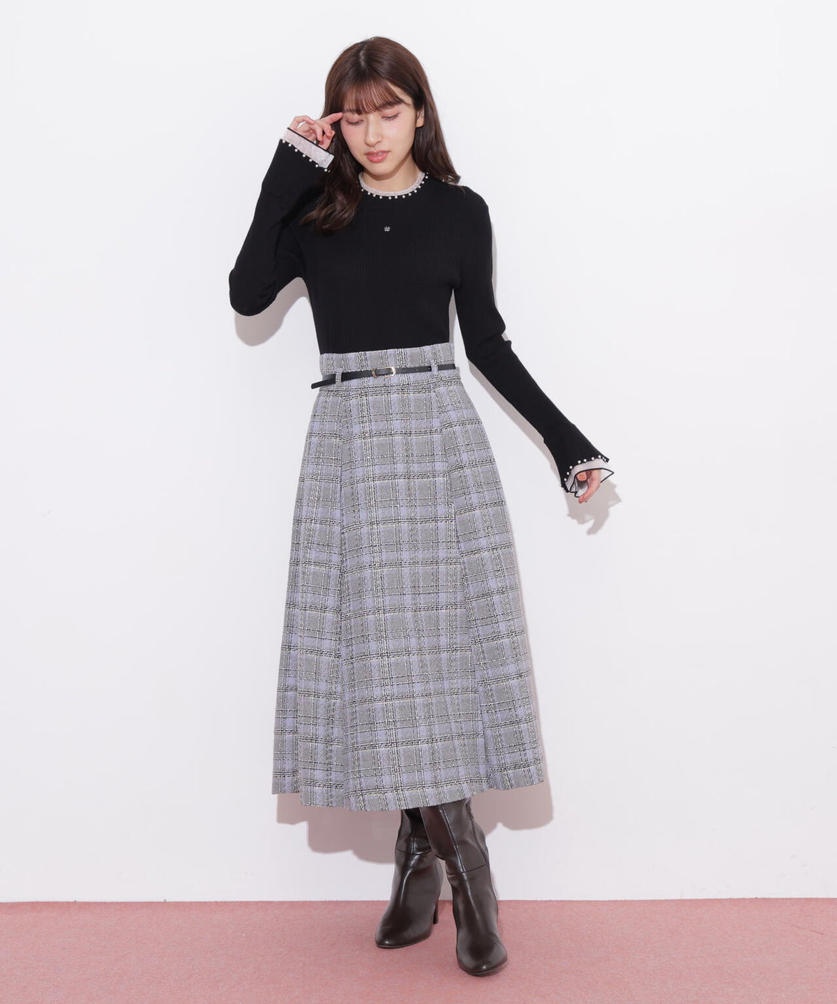 161cm 着用サイズ:FR