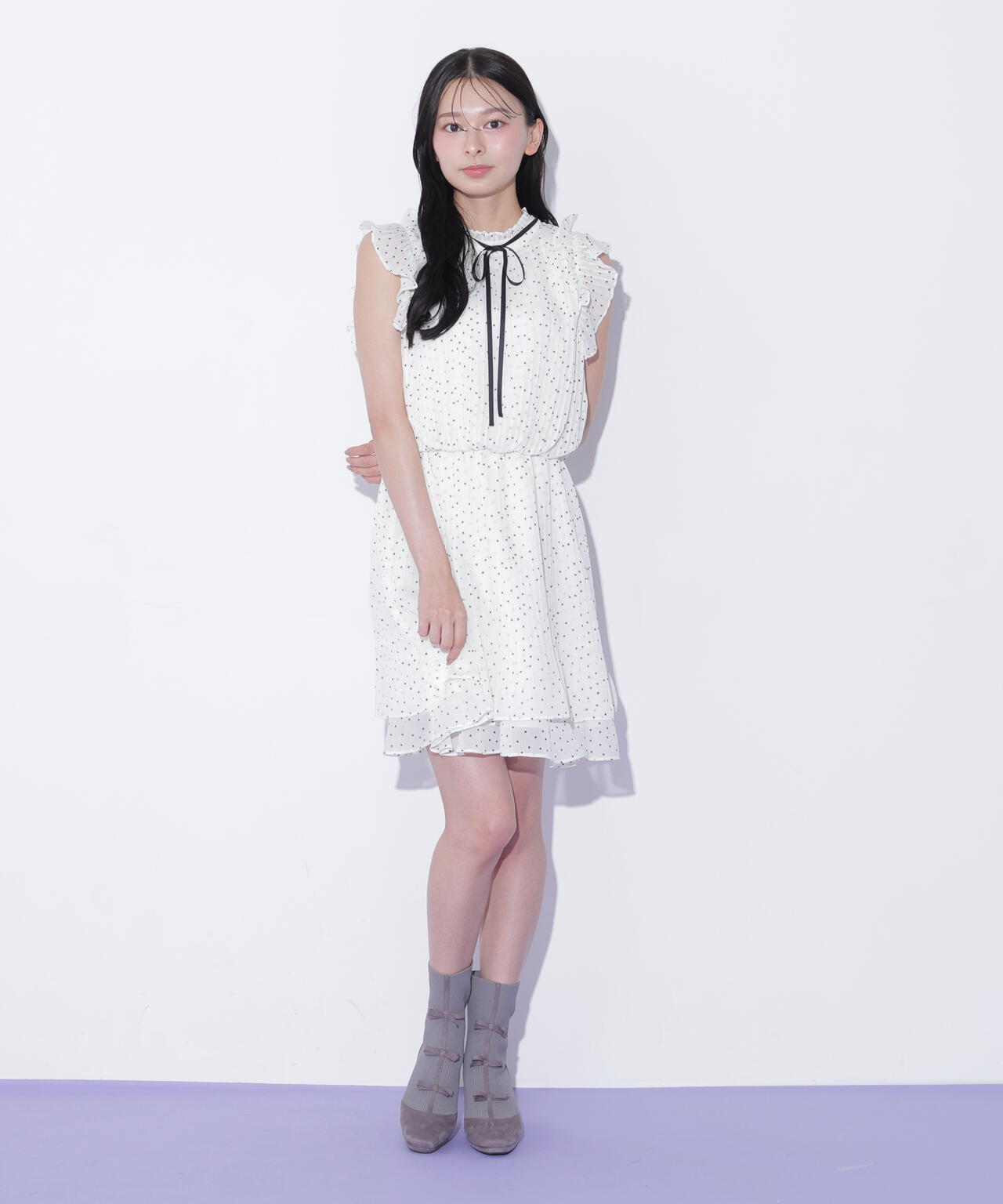 162cm 着用サイズ:FR
