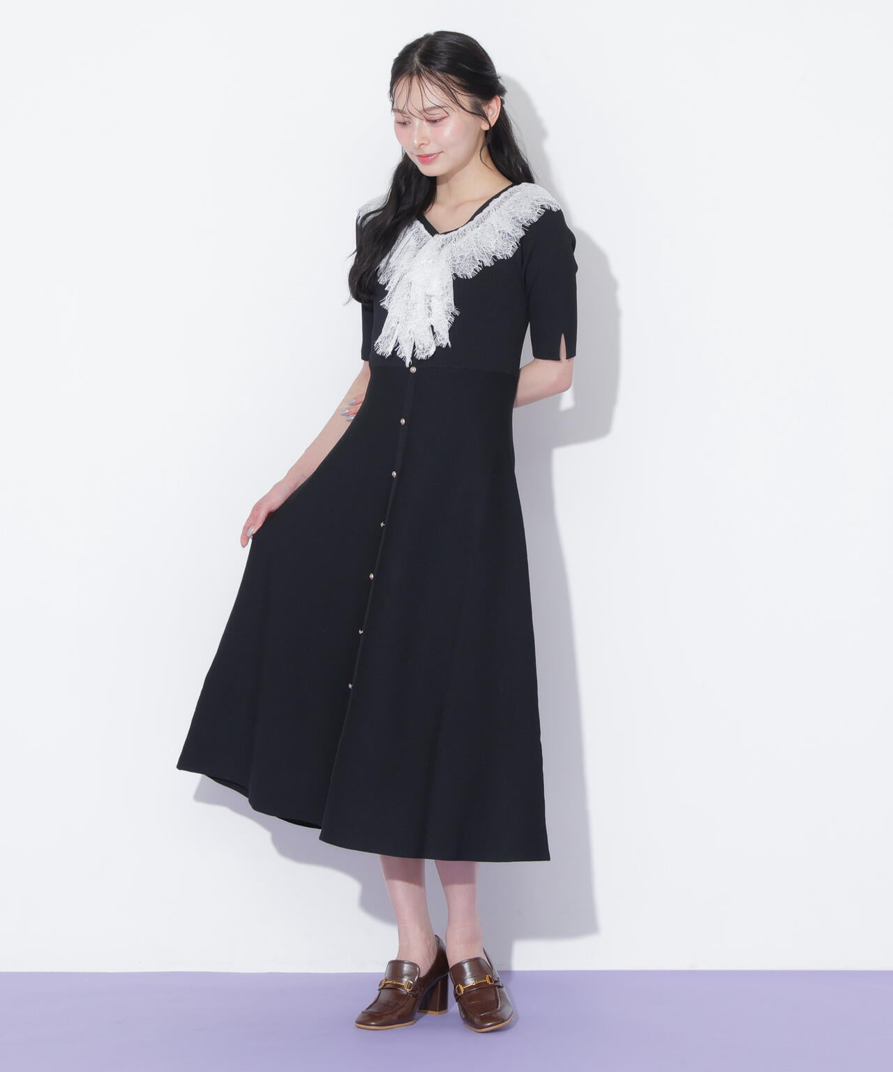 162cm 着用サイズ:FR