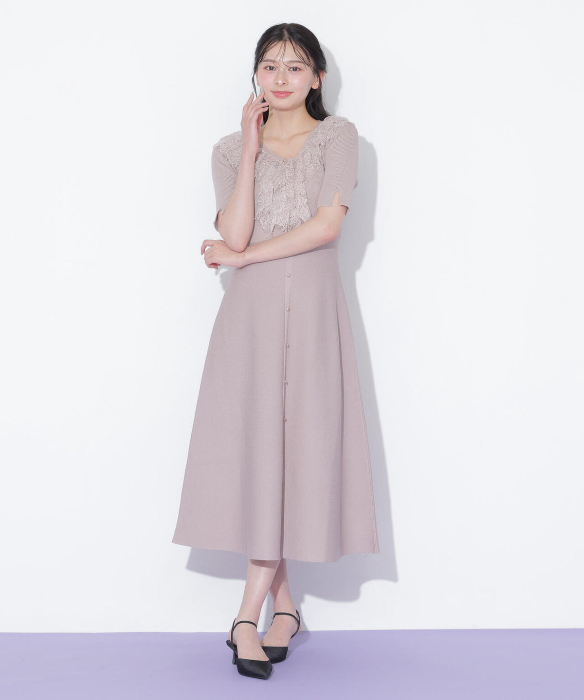 162cm 着用サイズ:FR