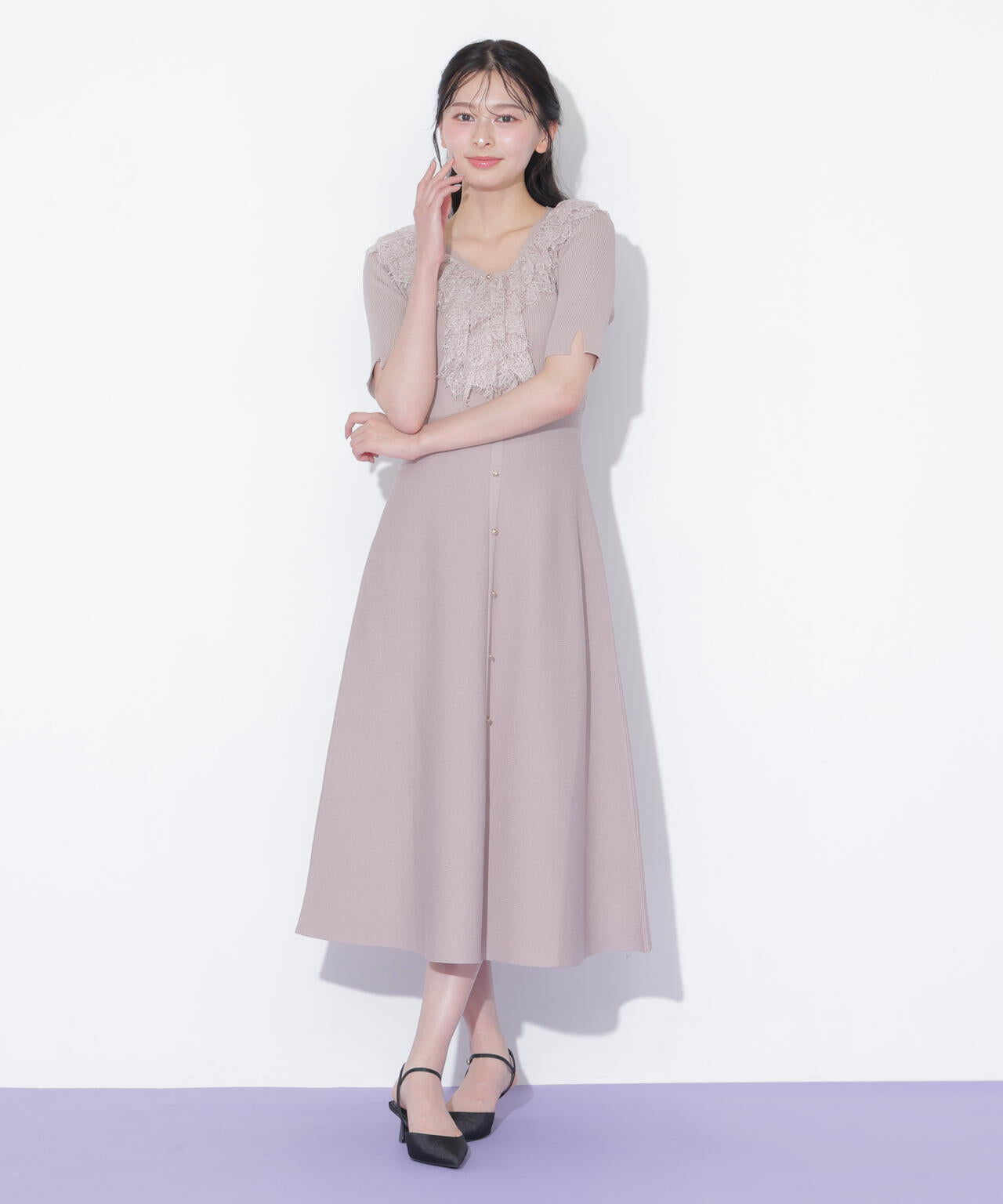 162cm 着用サイズ:FR