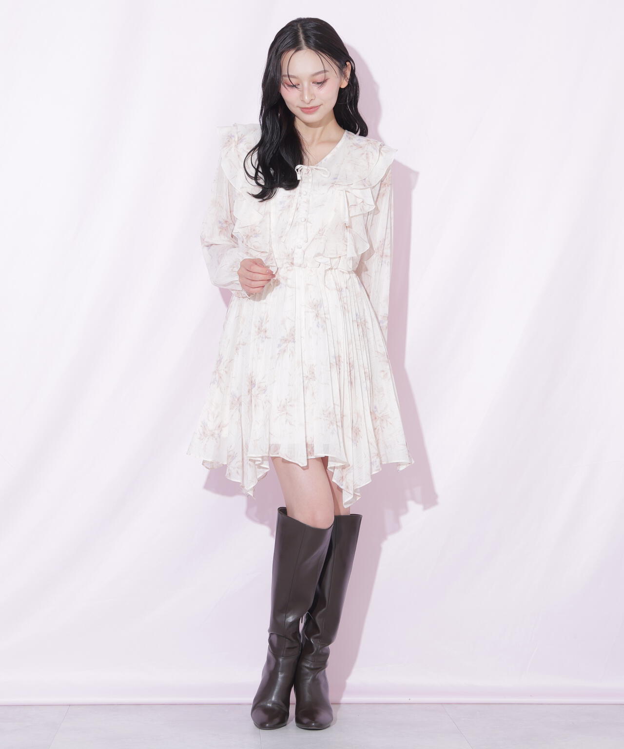 162cm 着用サイズ:FR
