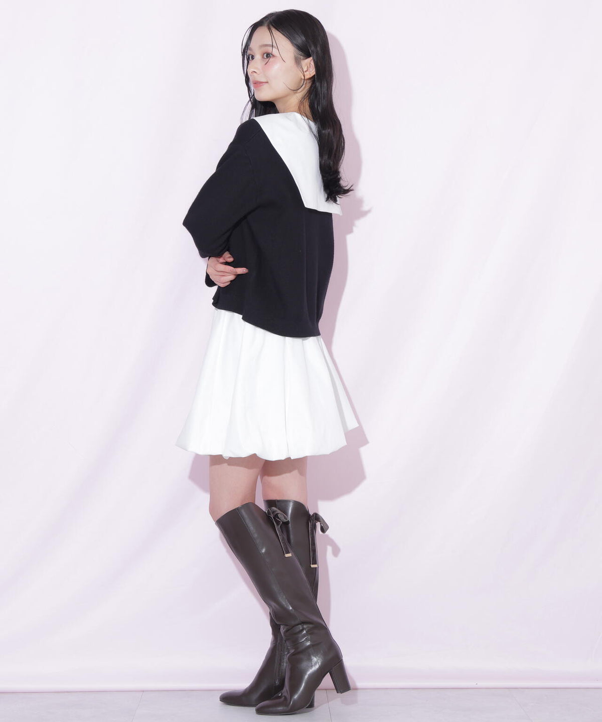 162cm 着用サイズ:FR