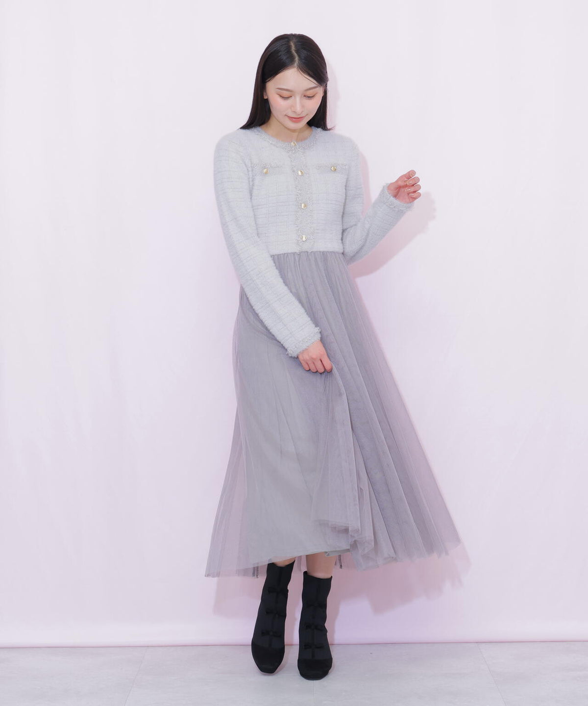 162cm 着用サイズ:FR