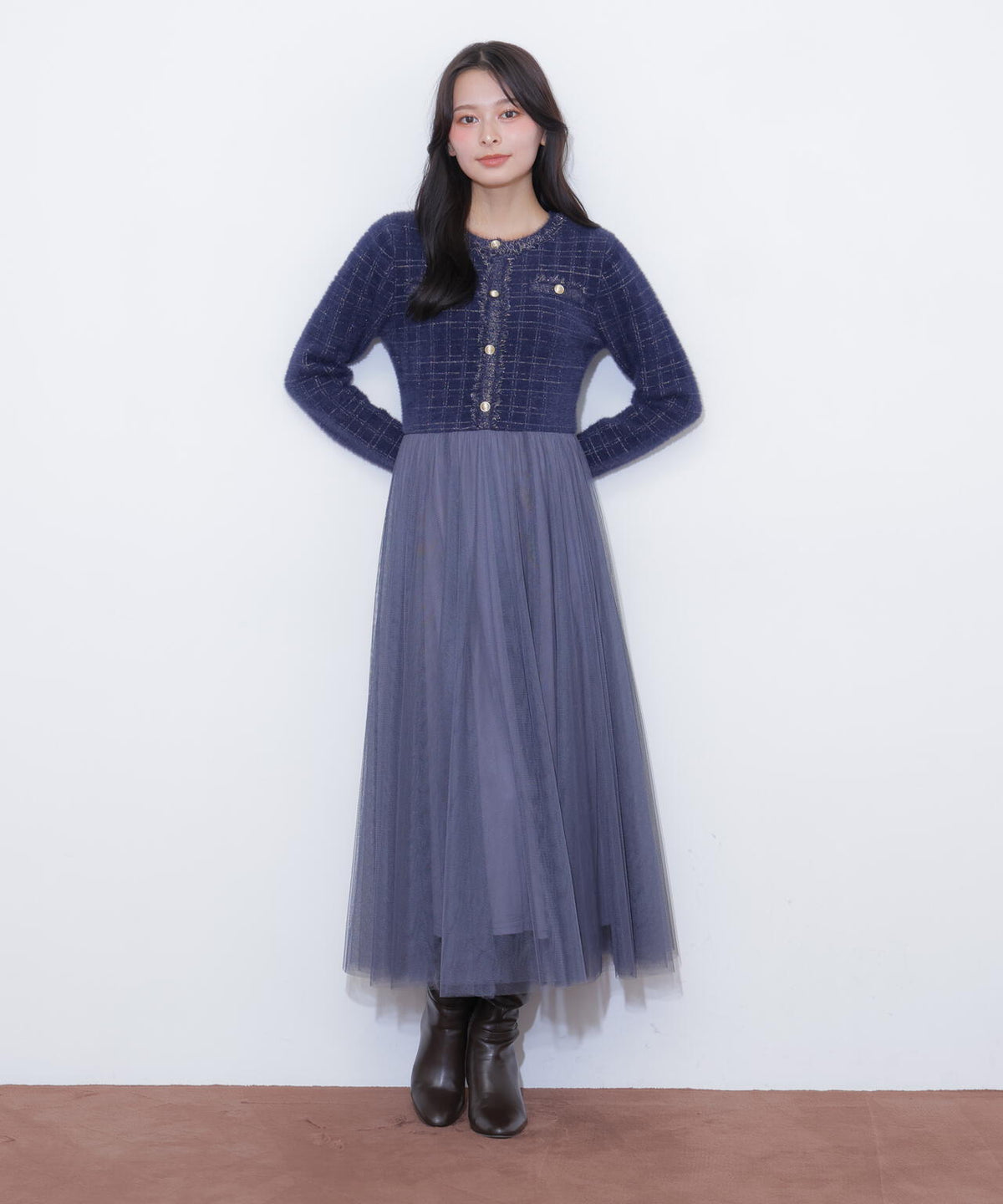 162cm 着用サイズ:FR