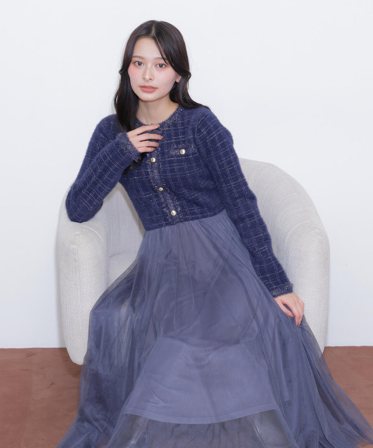 162cm 着用サイズ:FR