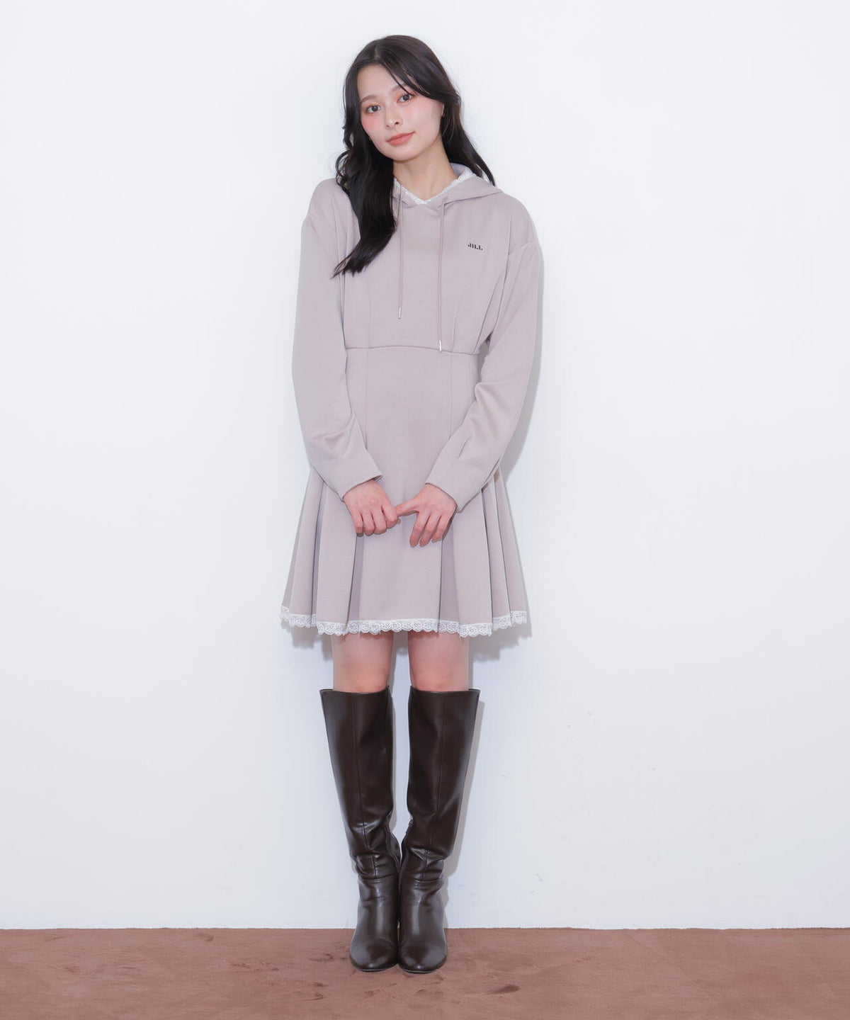 162cm 着用サイズ:FR