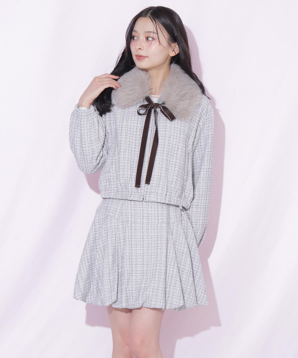 162cm 着用サイズ:FR