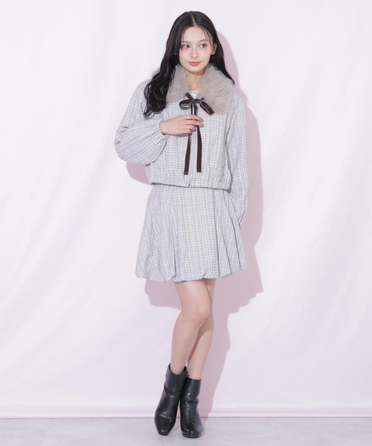 162cm 着用サイズ:FR