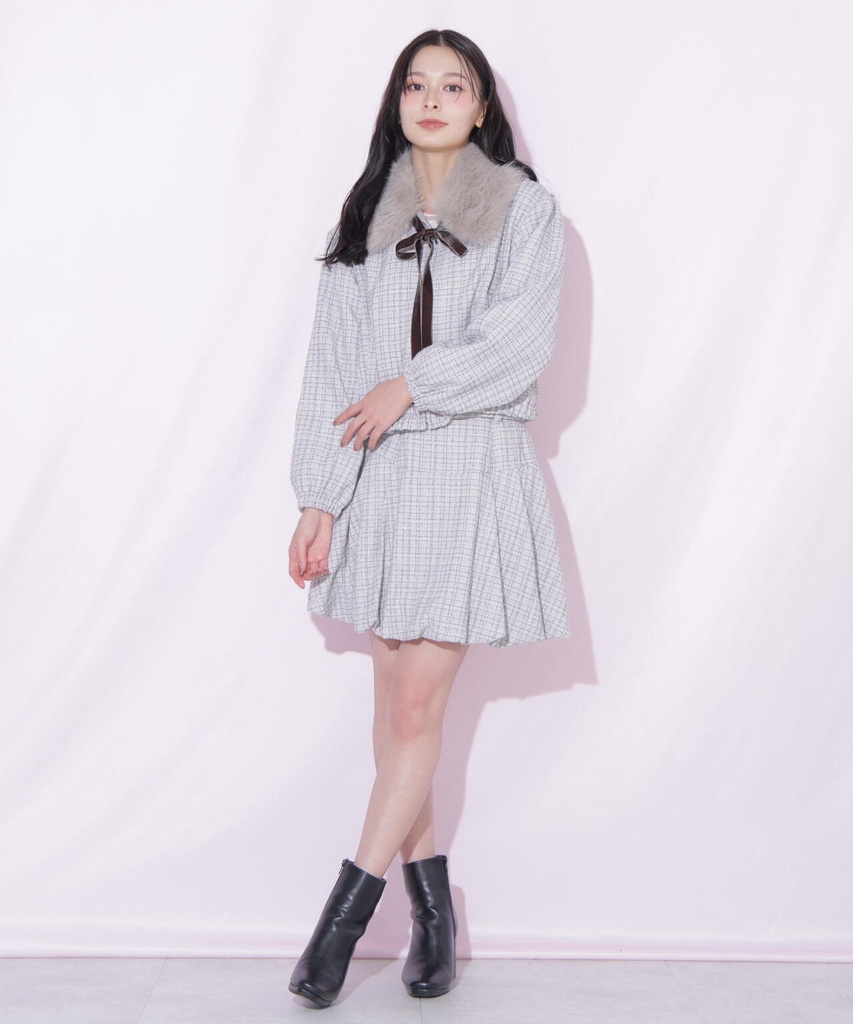 162cm 着用サイズ:FR