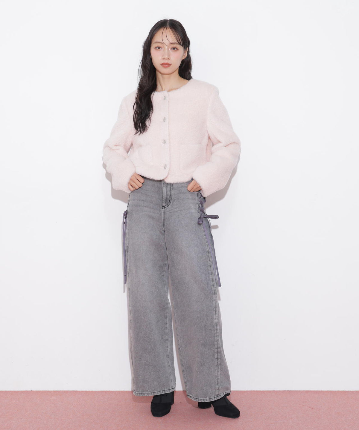 160cm 着用サイズ:FR