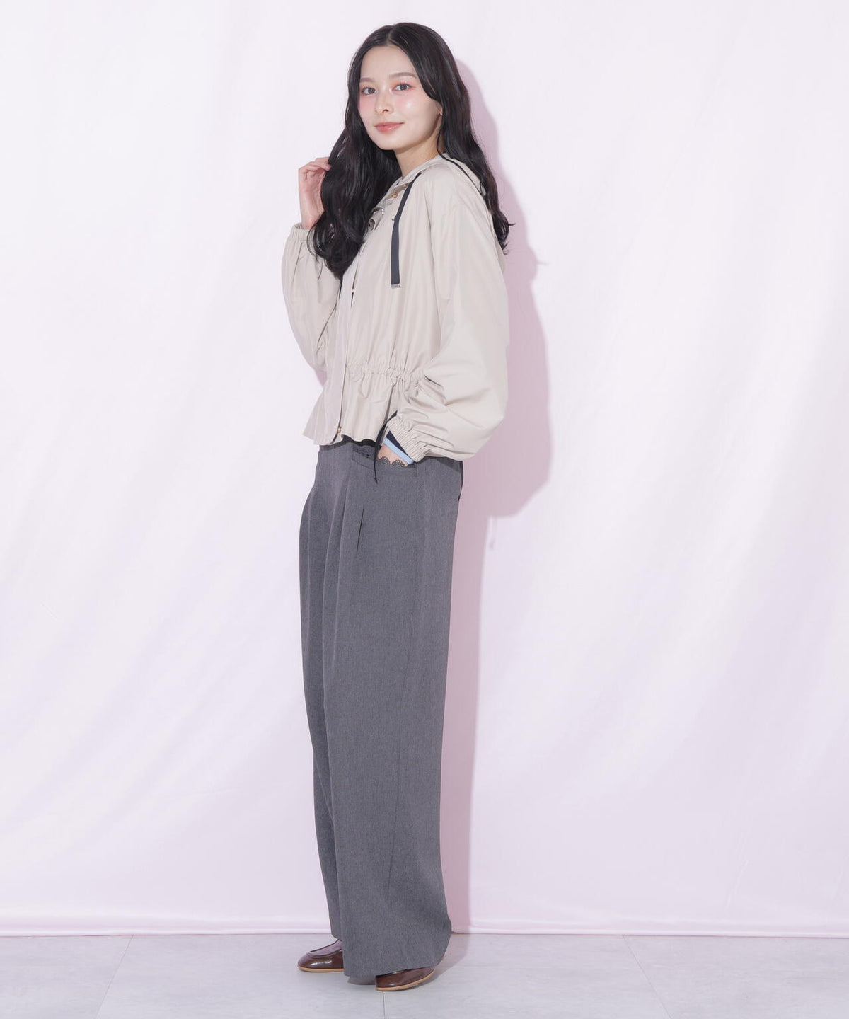 162cm 着用サイズ:FR