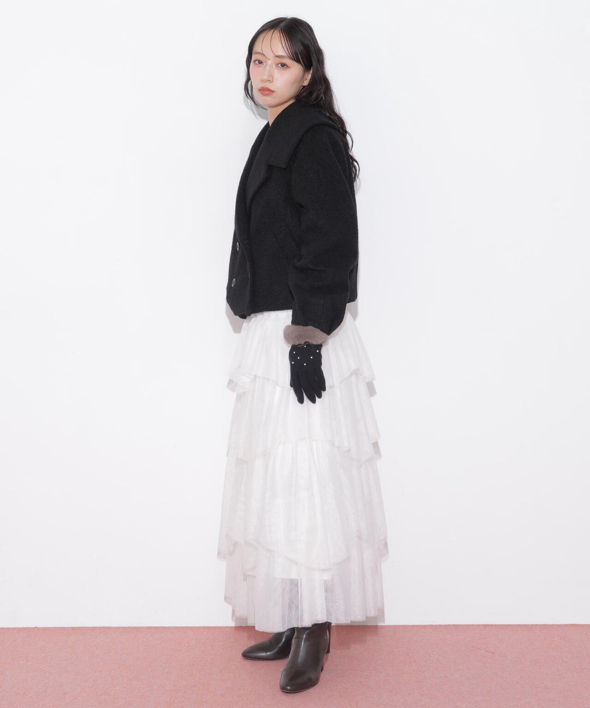 160cm 着用サイズ:FR