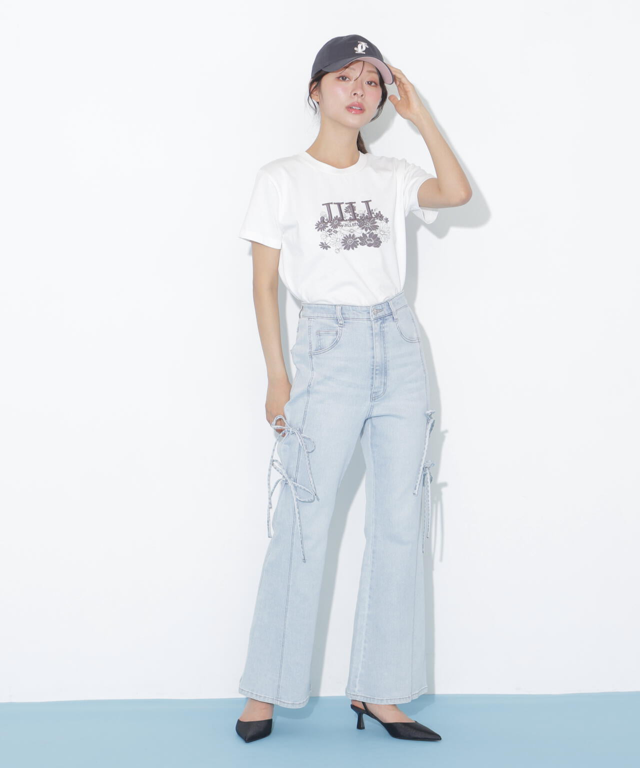 フラワーロゴTシャツ OC