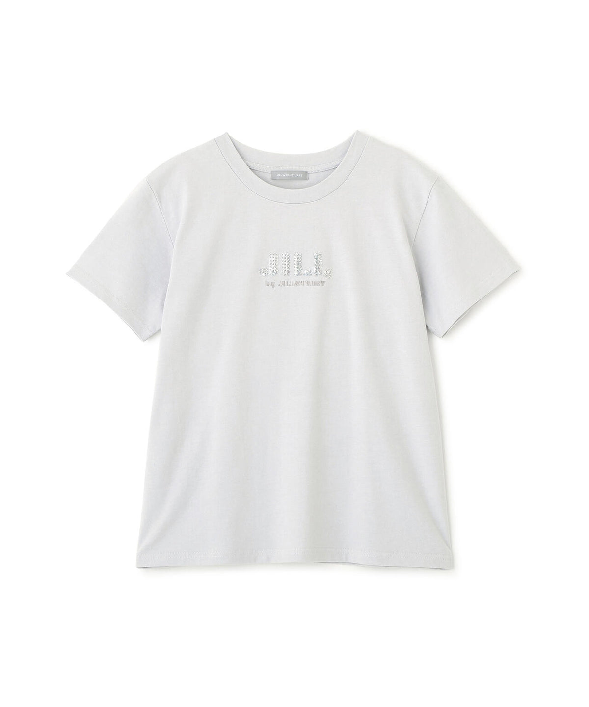 スパンコールロゴ刺繍Tシャツ OC