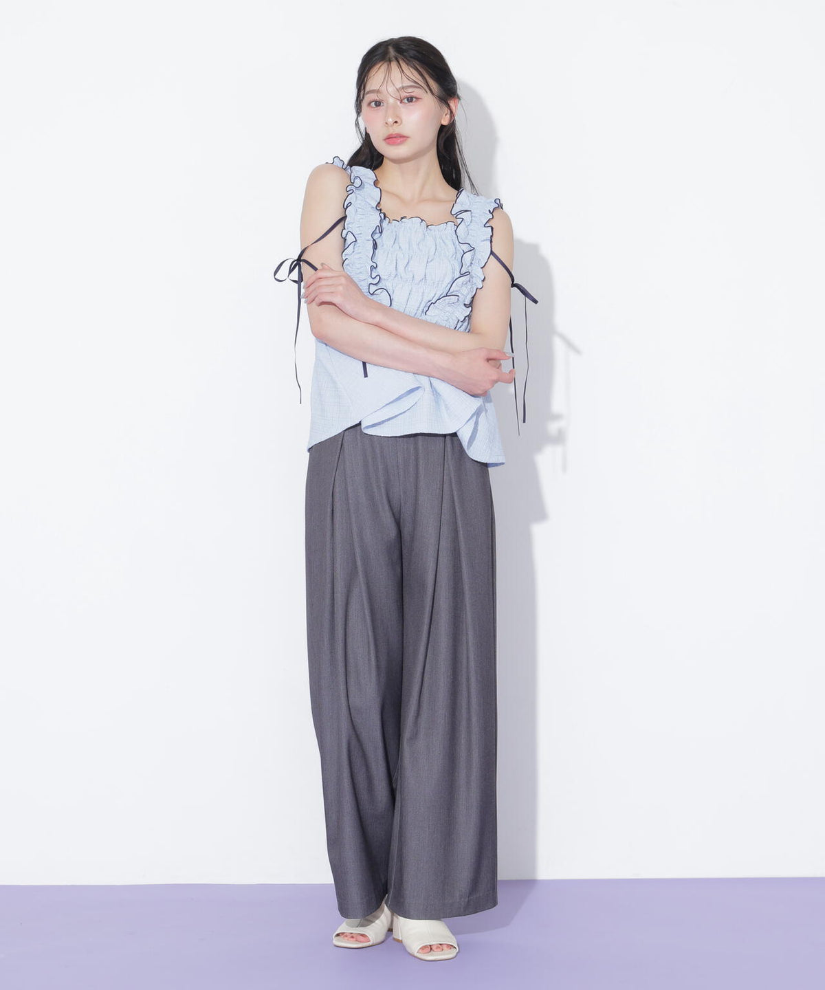 162cm 着用サイズ:FR