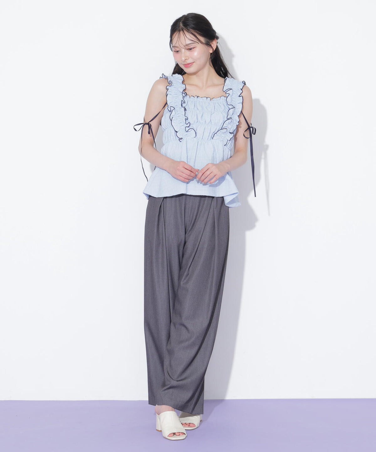 162cm 着用サイズ:FR