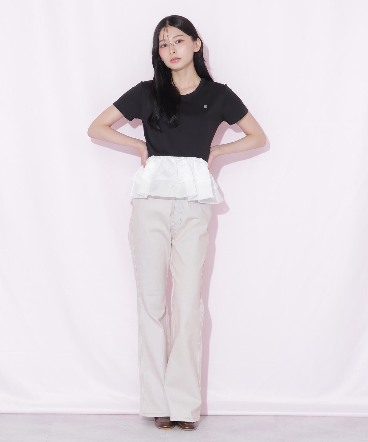 162cm 着用サイズ:FR