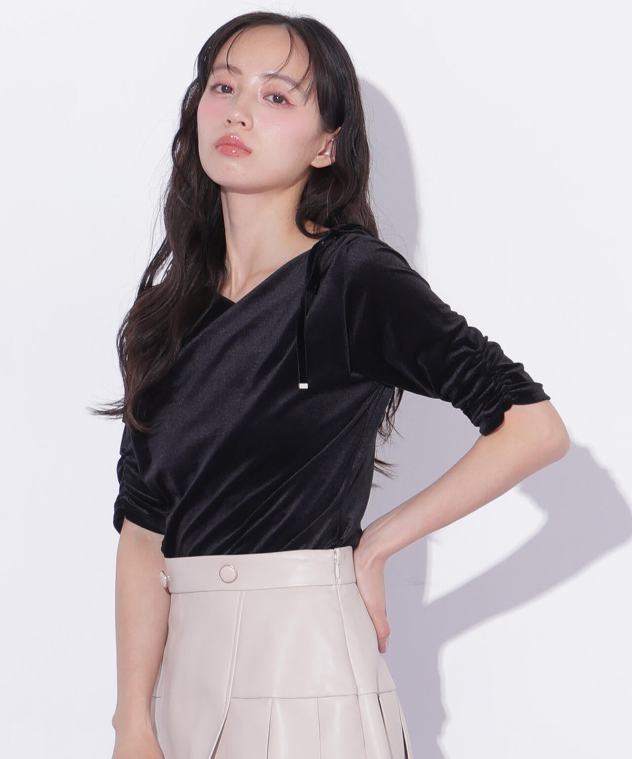160cm 着用サイズ:FR
