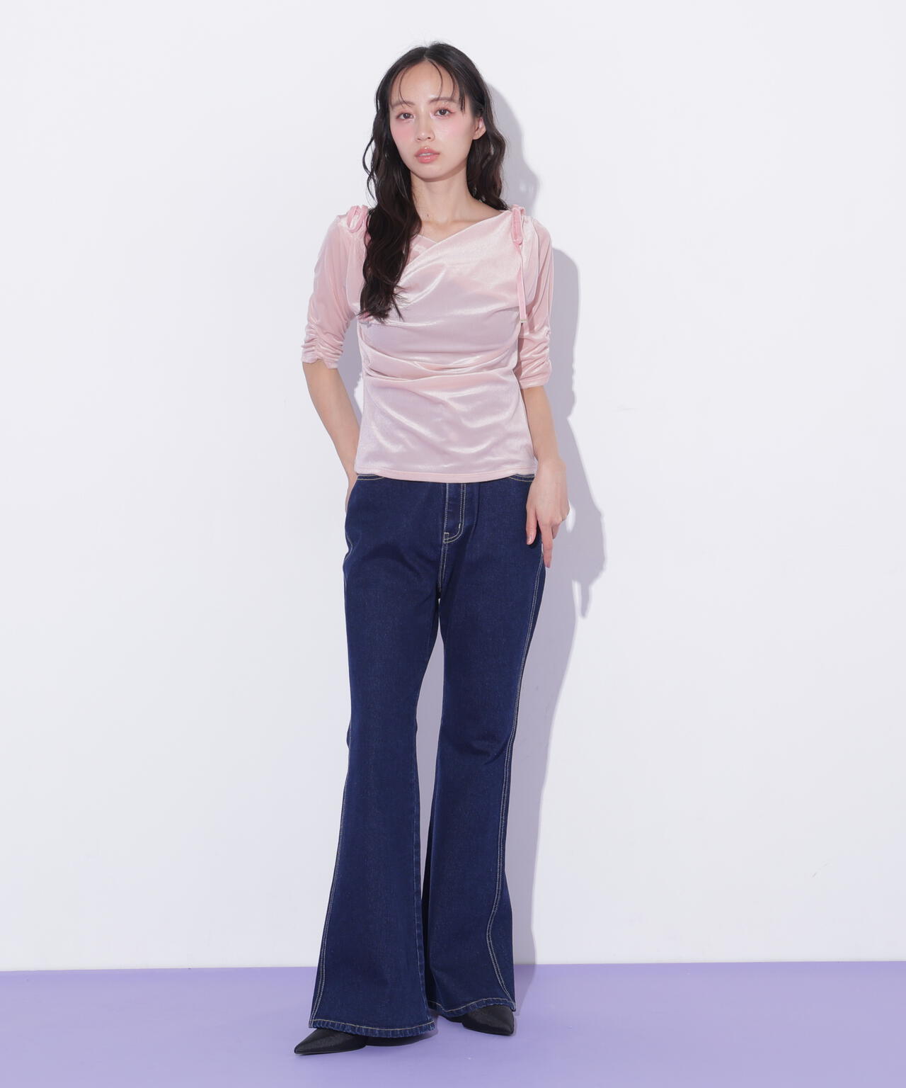 160cm 着用サイズ:FR