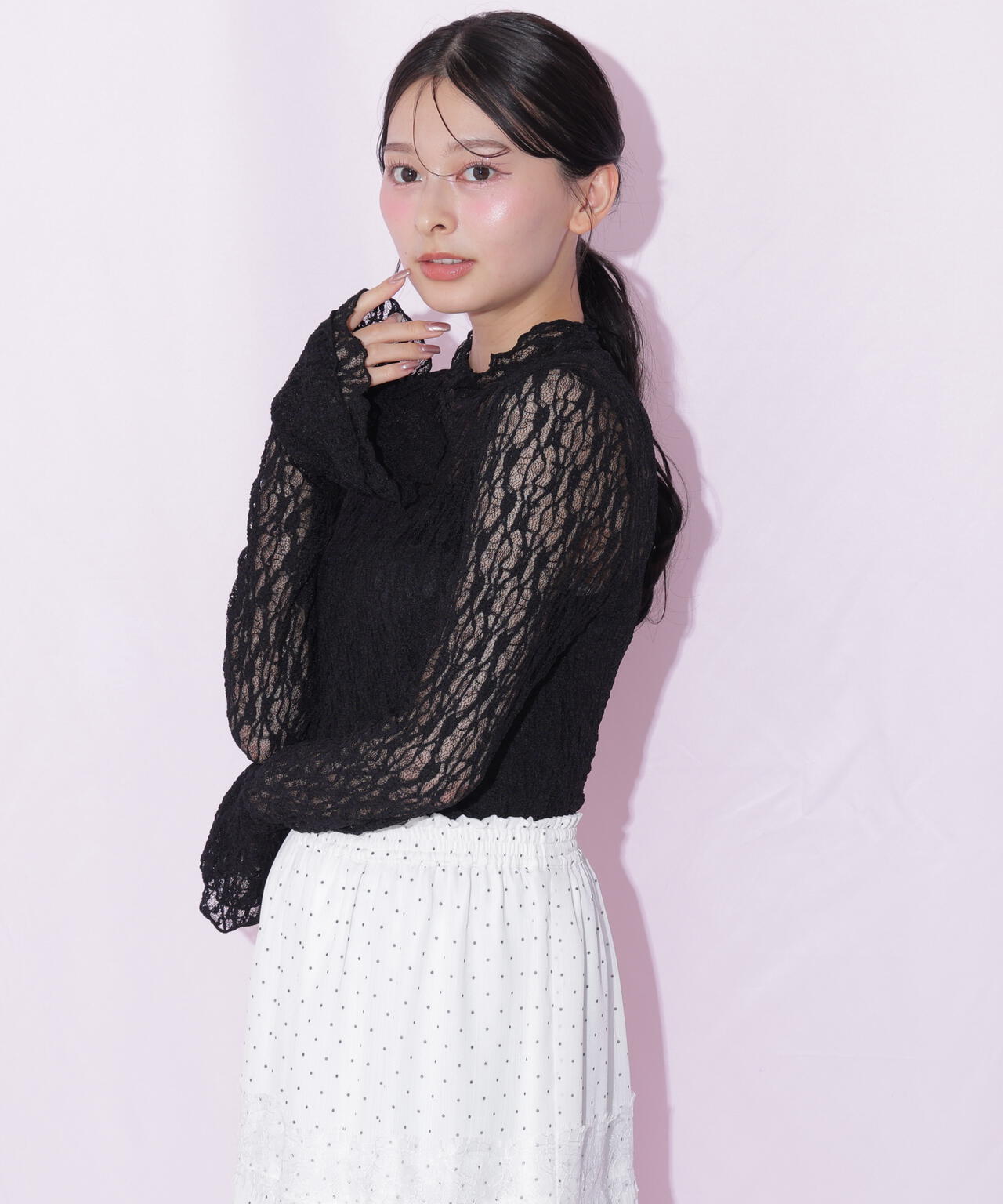 162cm 着用サイズ:FR