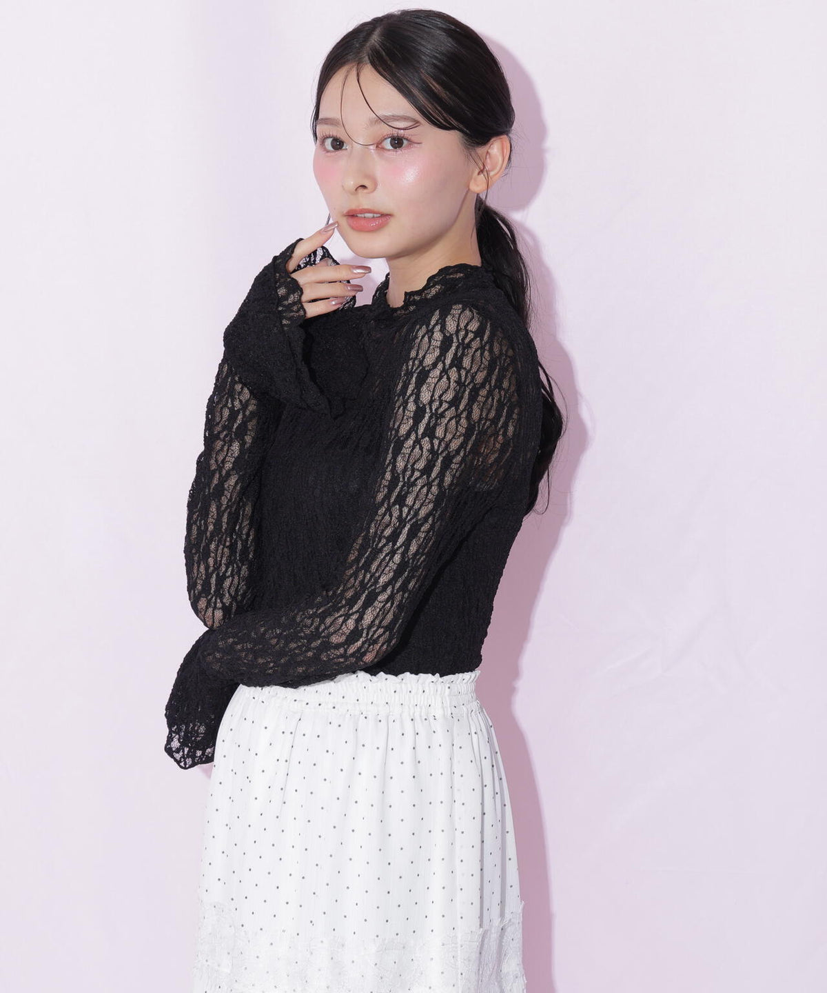 162cm 着用サイズ:FR