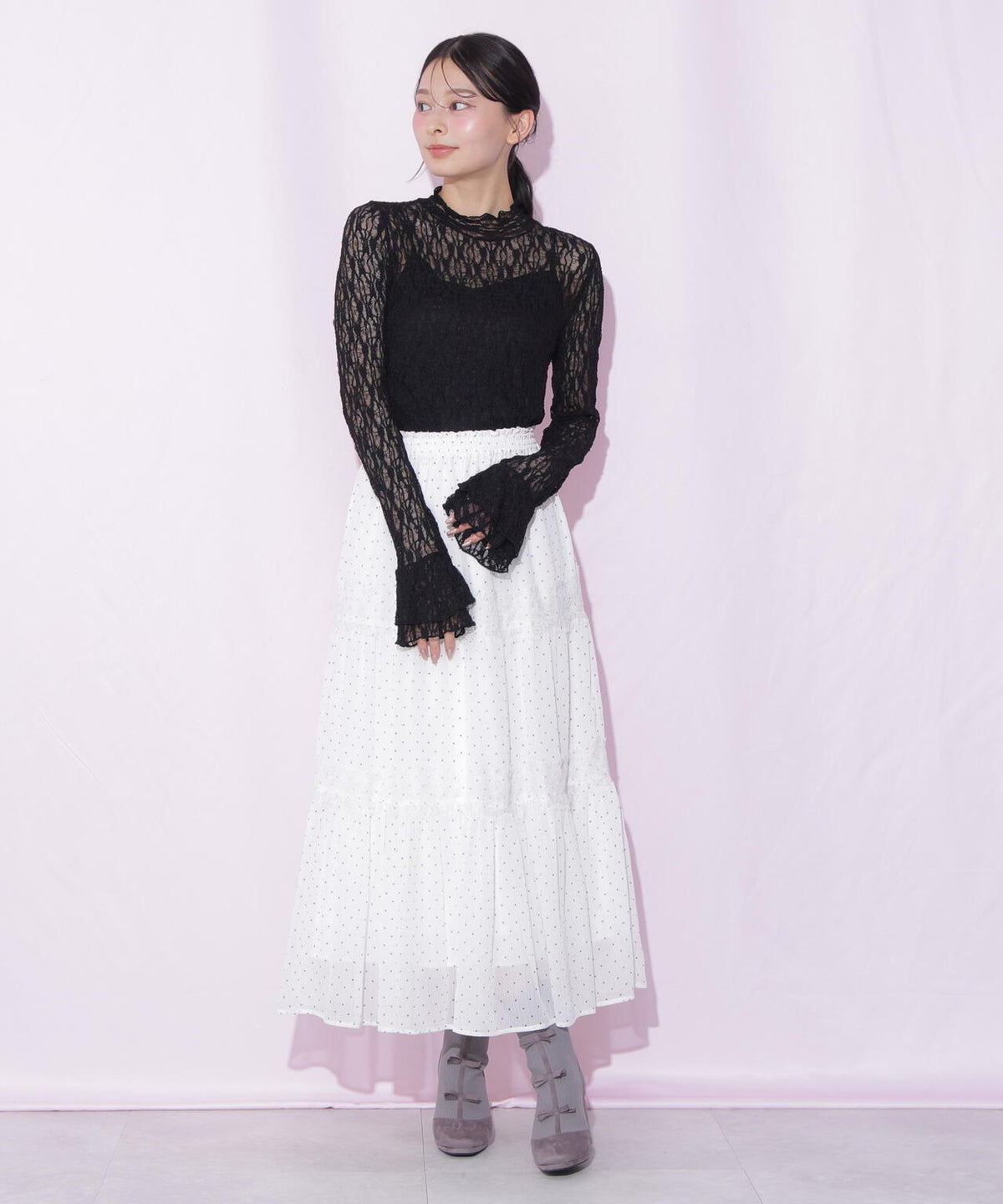 162cm 着用サイズ:FR