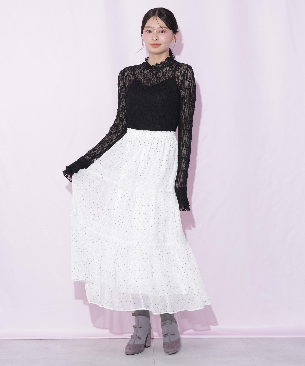 162cm 着用サイズ:FR