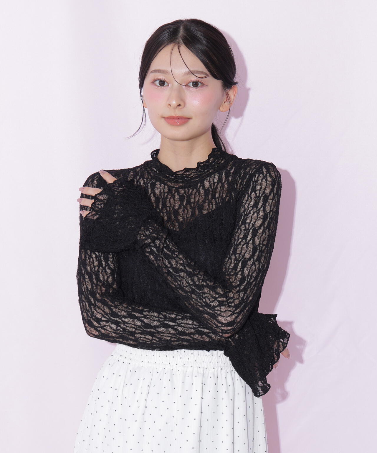 162cm 着用サイズ:FR