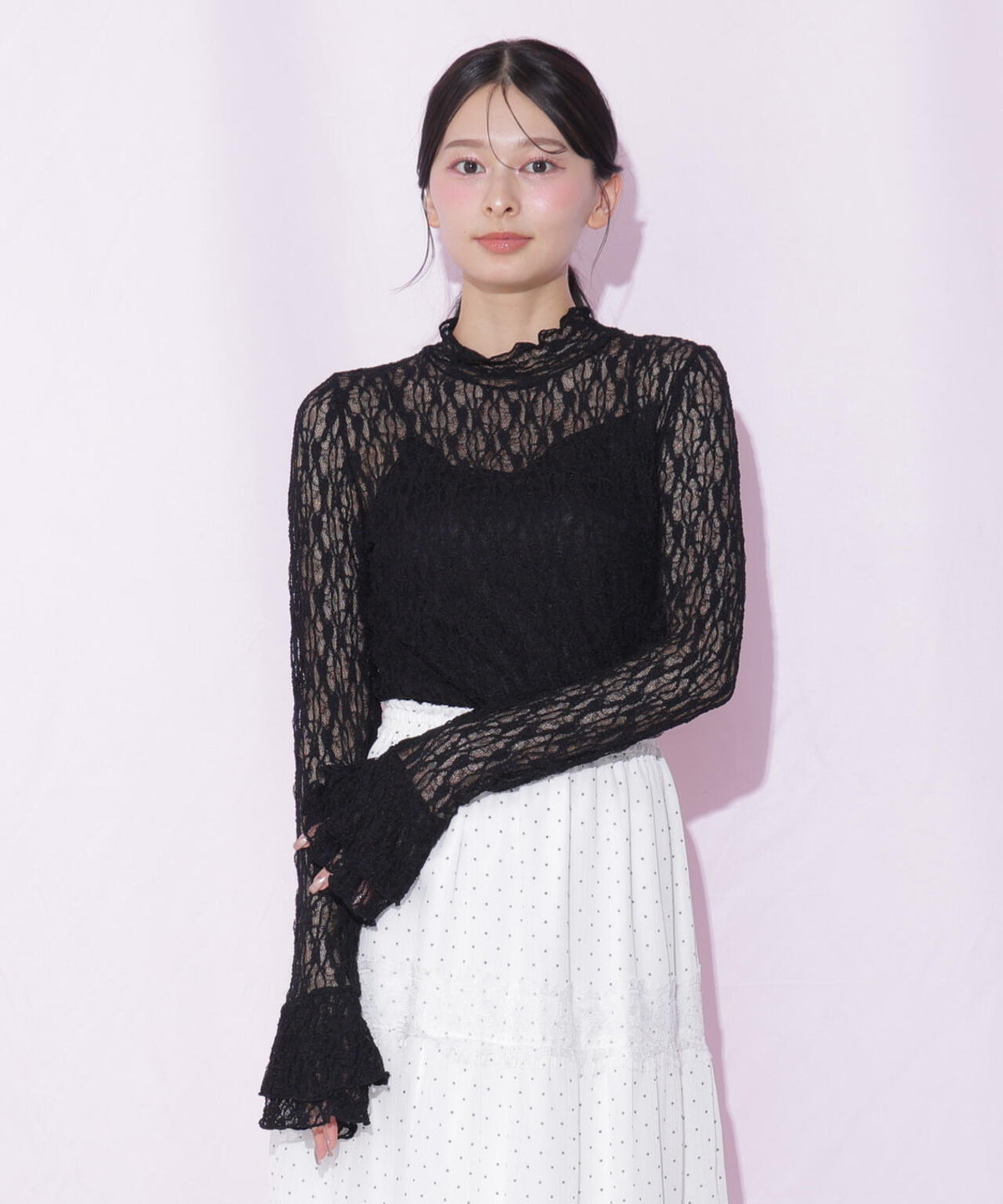 162cm 着用サイズ:FR