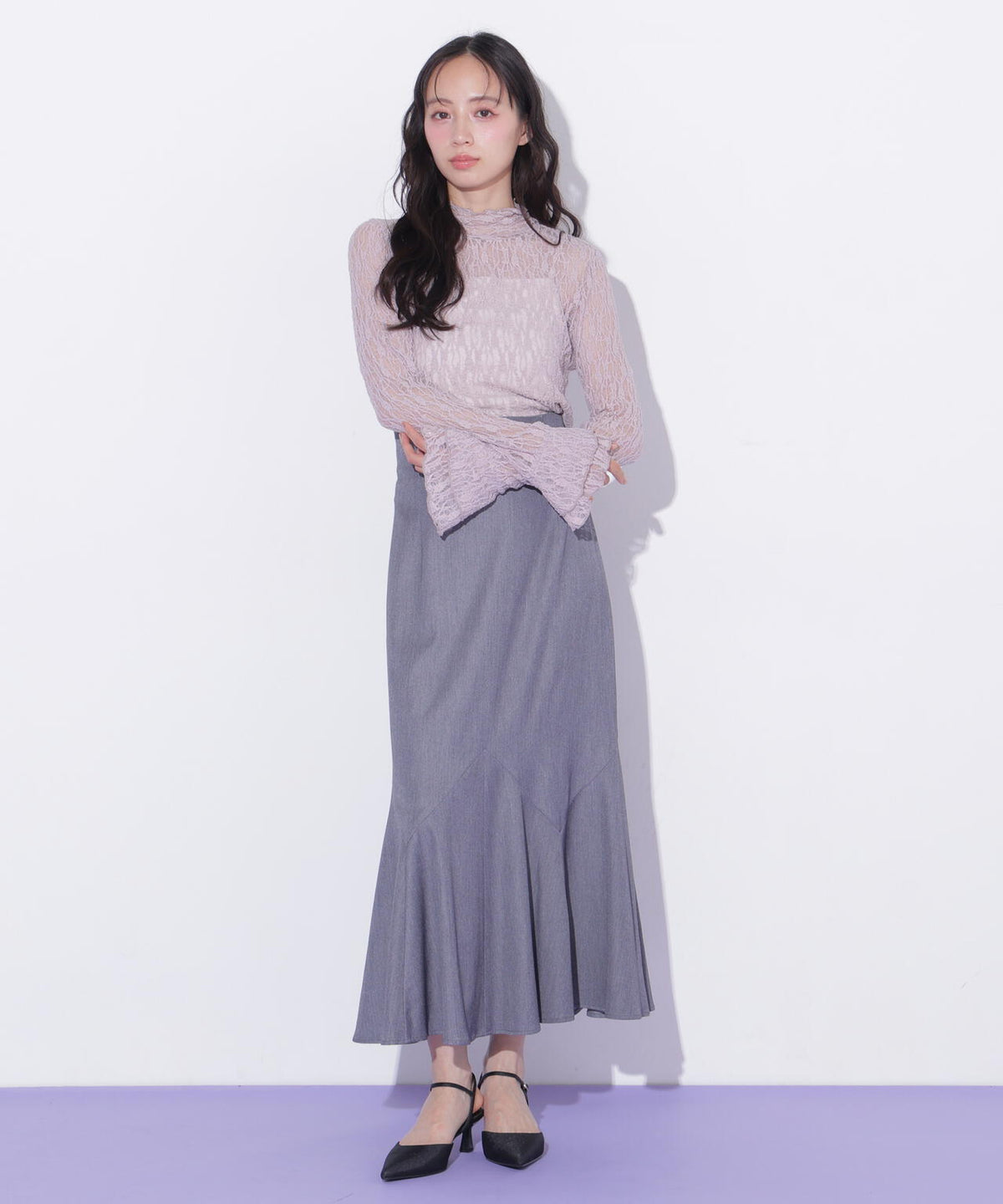160cm 着用サイズ:FR